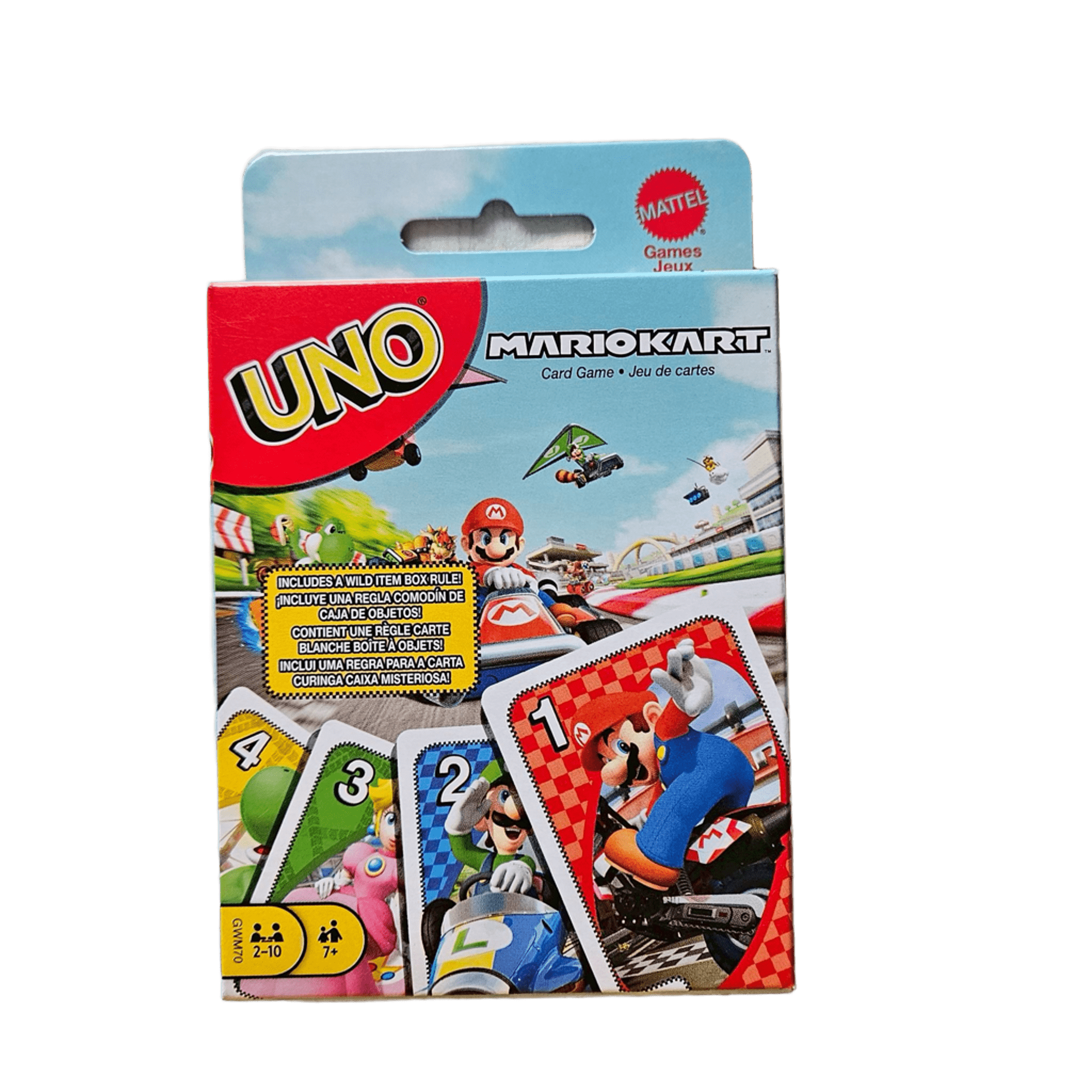 UNO卡牌遊戲 : 瑪利歐賽車