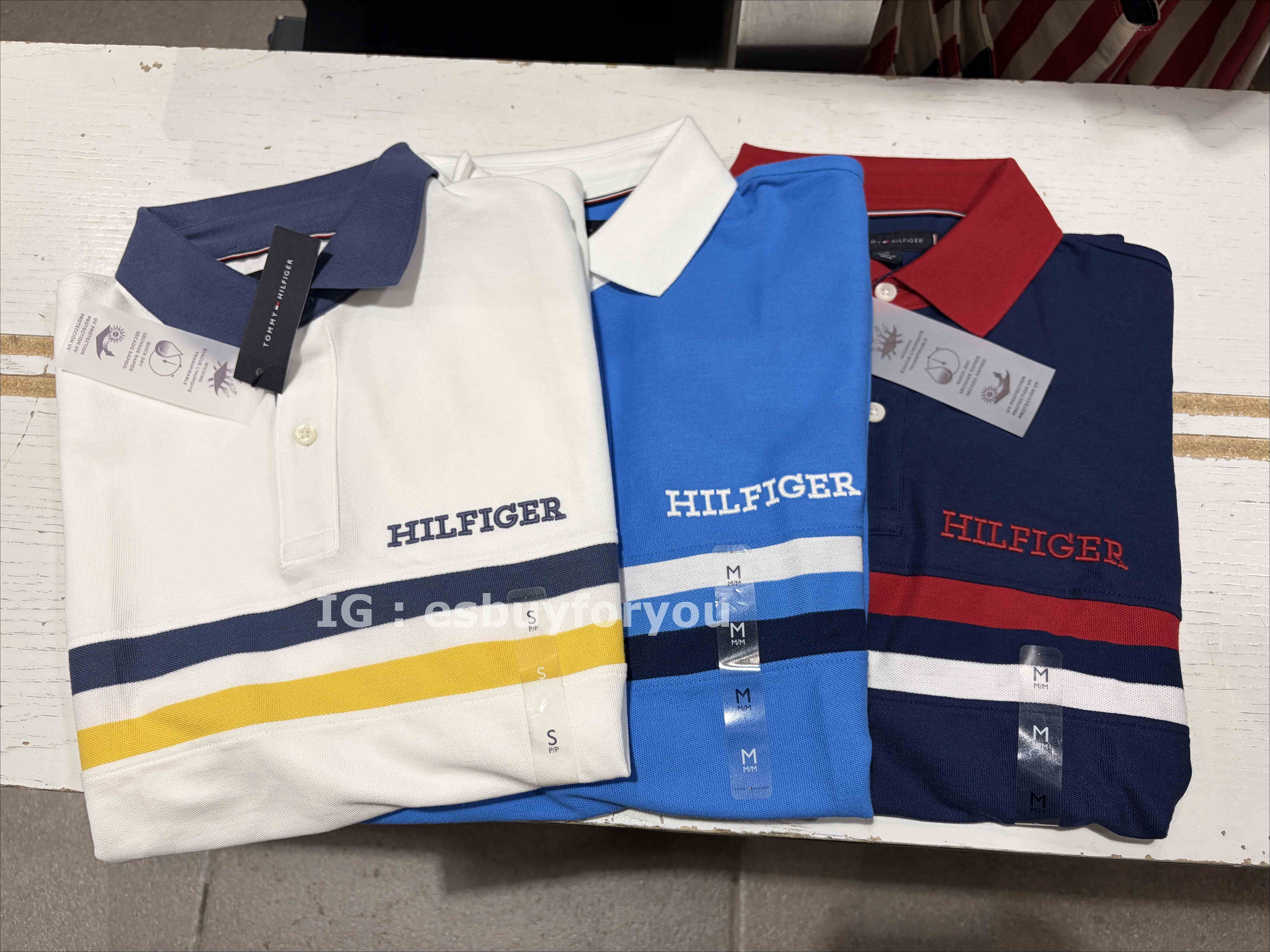 TOMMY 男大人 刺繡小字樣 排汗速乾 抗UV  POLO衫 (3色)