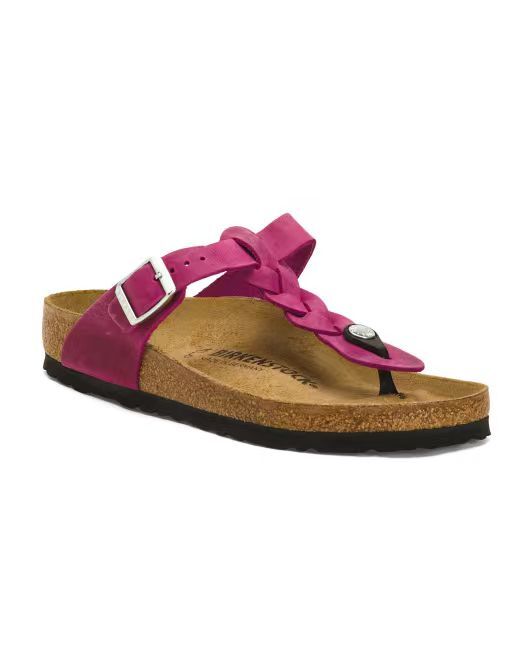 【預購】BIRKENSTOCK H052715 女裝牛皮編織涼鞋