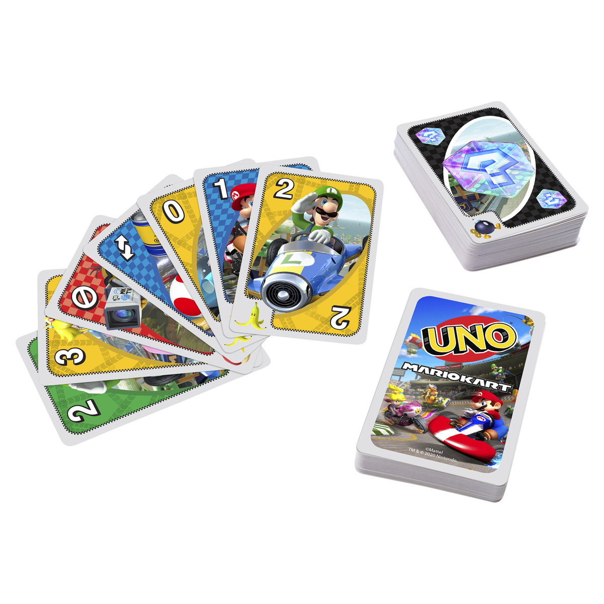 UNO卡牌遊戲 : 瑪利歐賽車