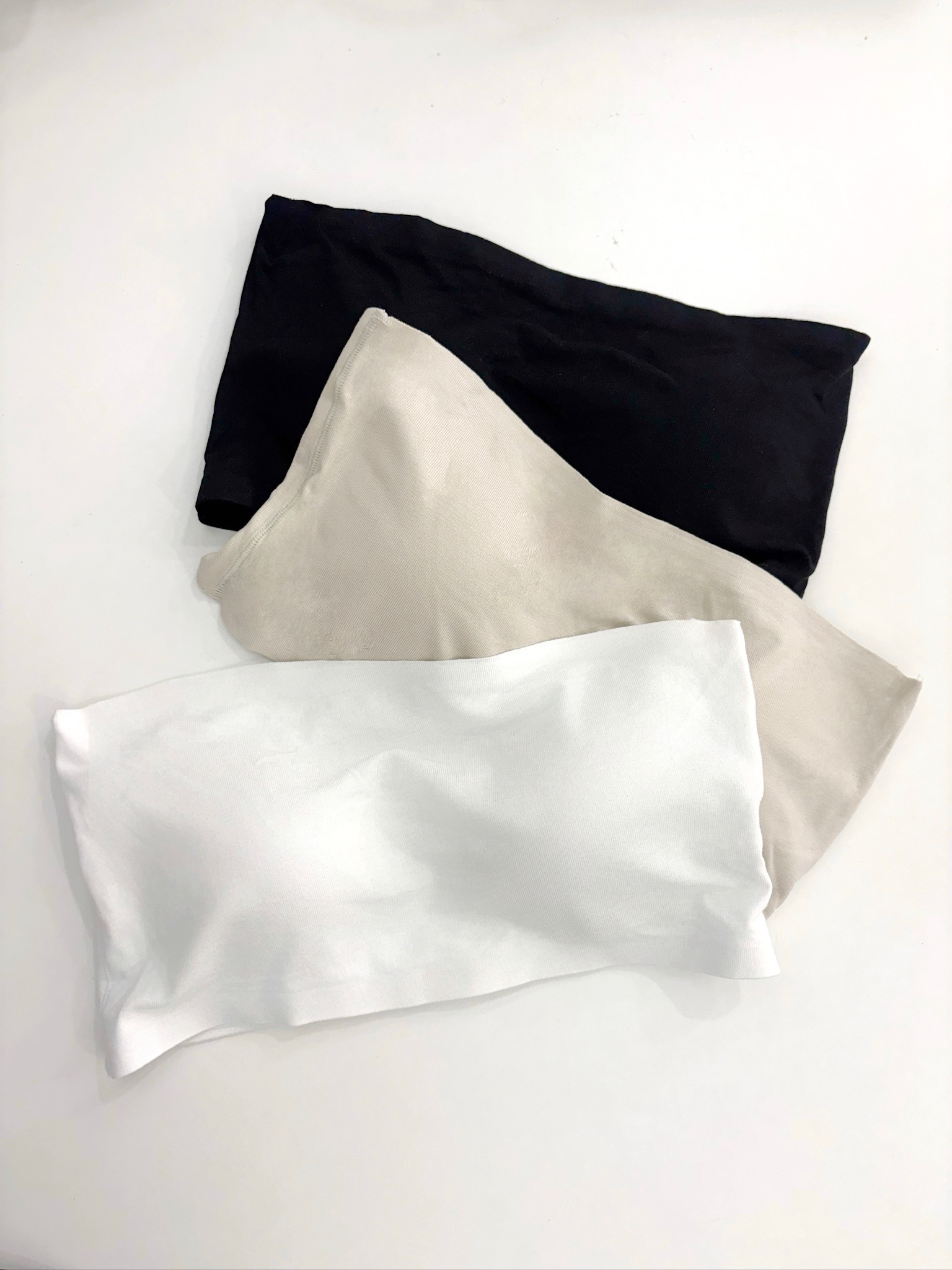舒適棉料平口bra top