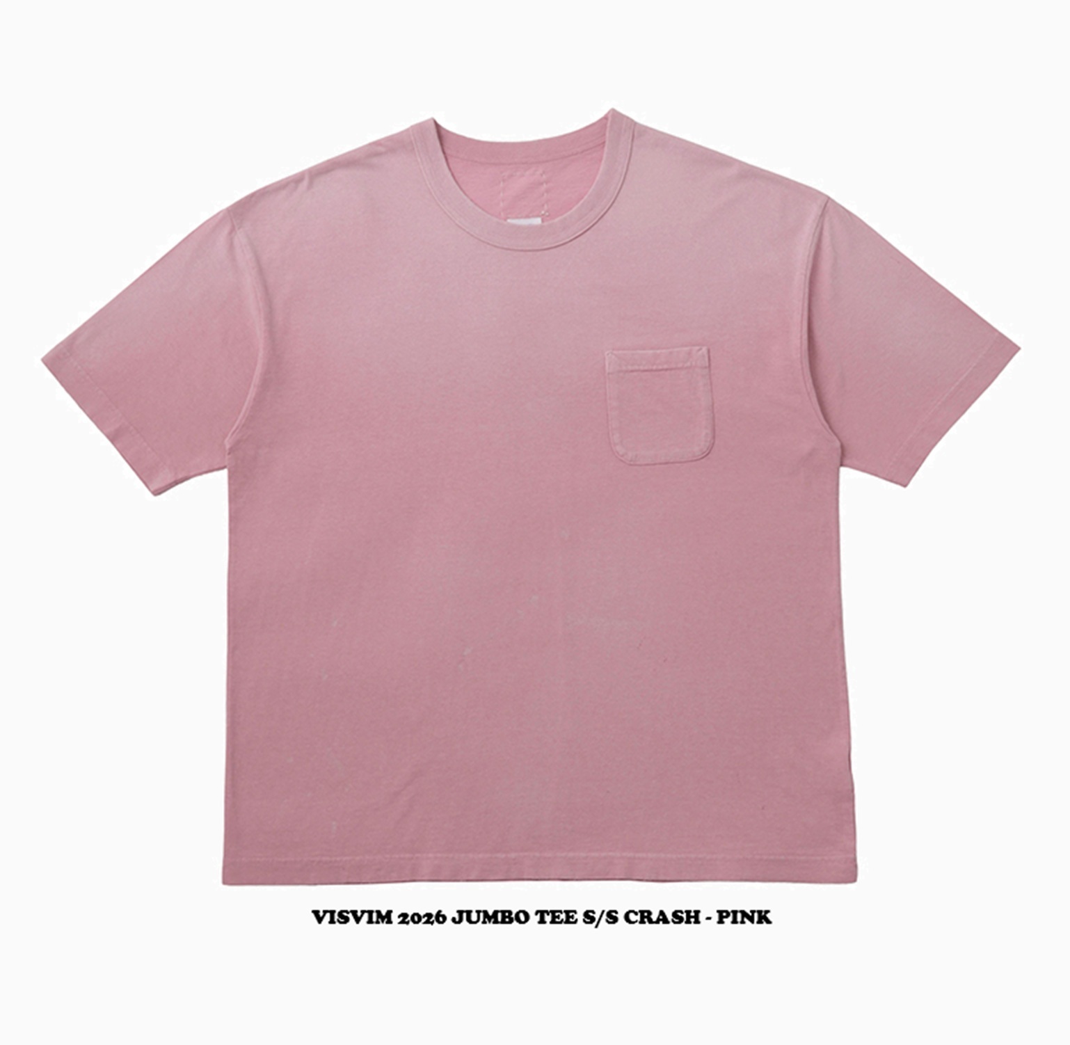 VISVIM 2026 S/S JUMBO TEE S/S CRASH - PRE ORDER ITEM (預訂中)