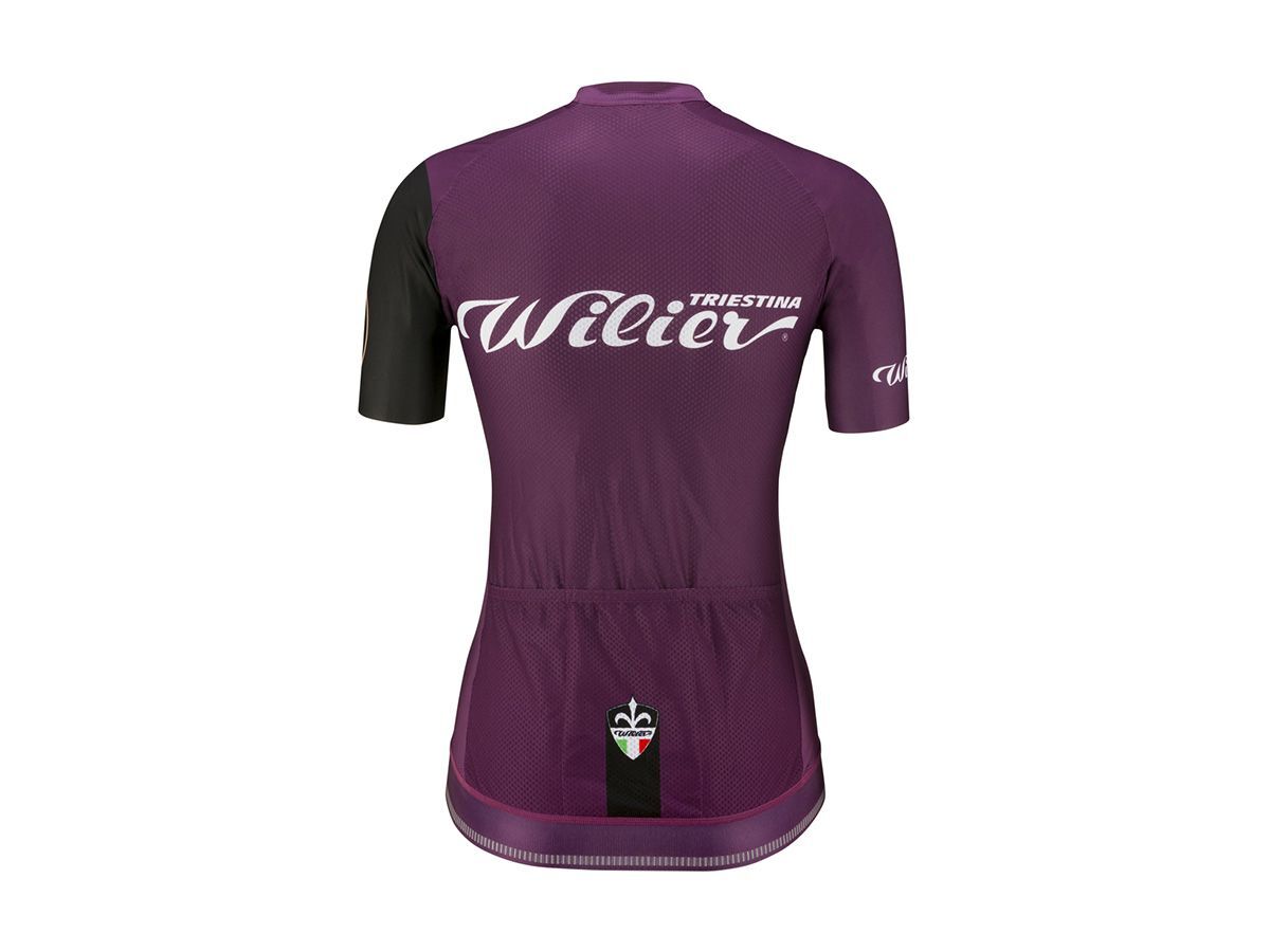 Wilier Triestina 女款車衣 紫/黑色