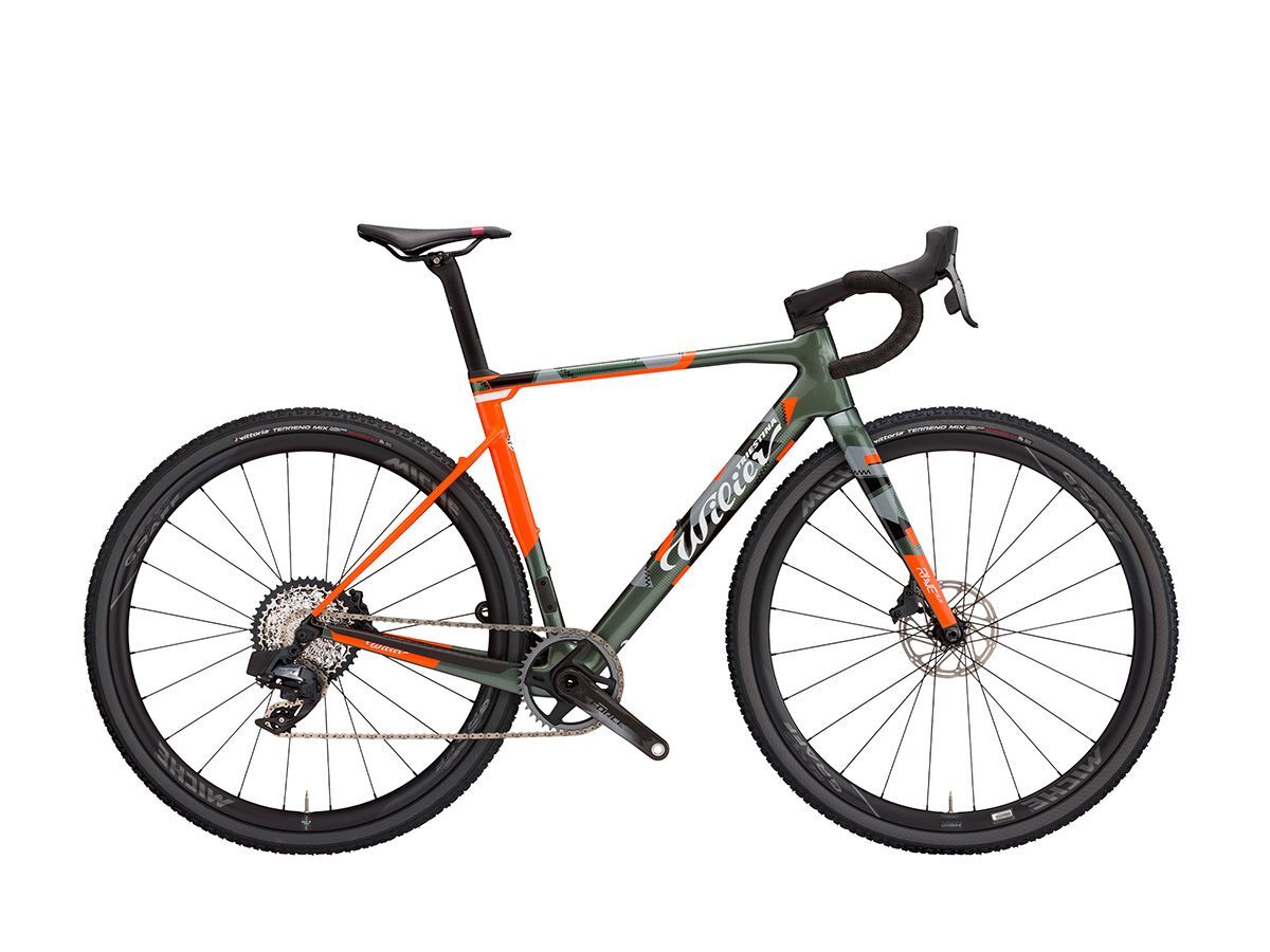 Wilier Triestina RAVE SLR 礫石車 亮迷彩/橘
