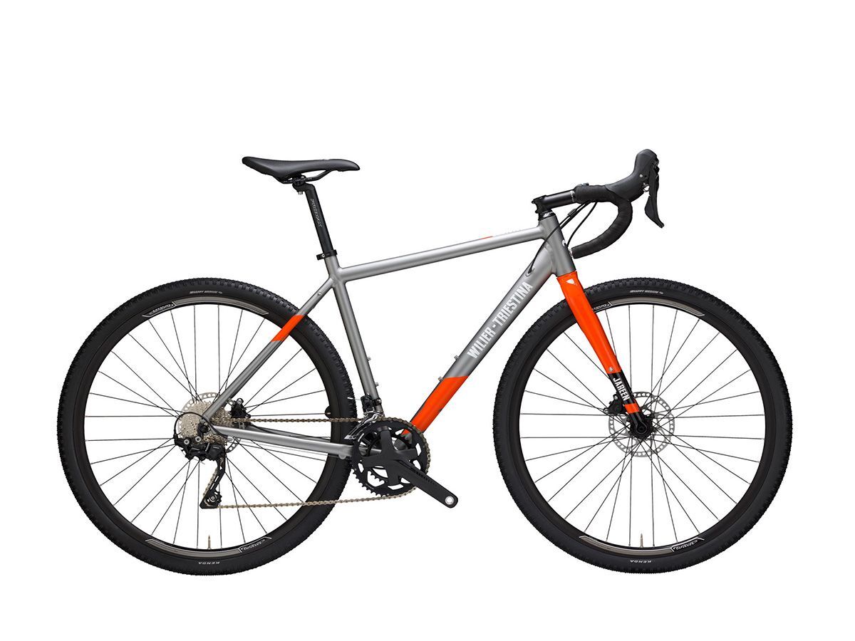 Wilier Triestina JAREEN 礫石車 消光銀/橘