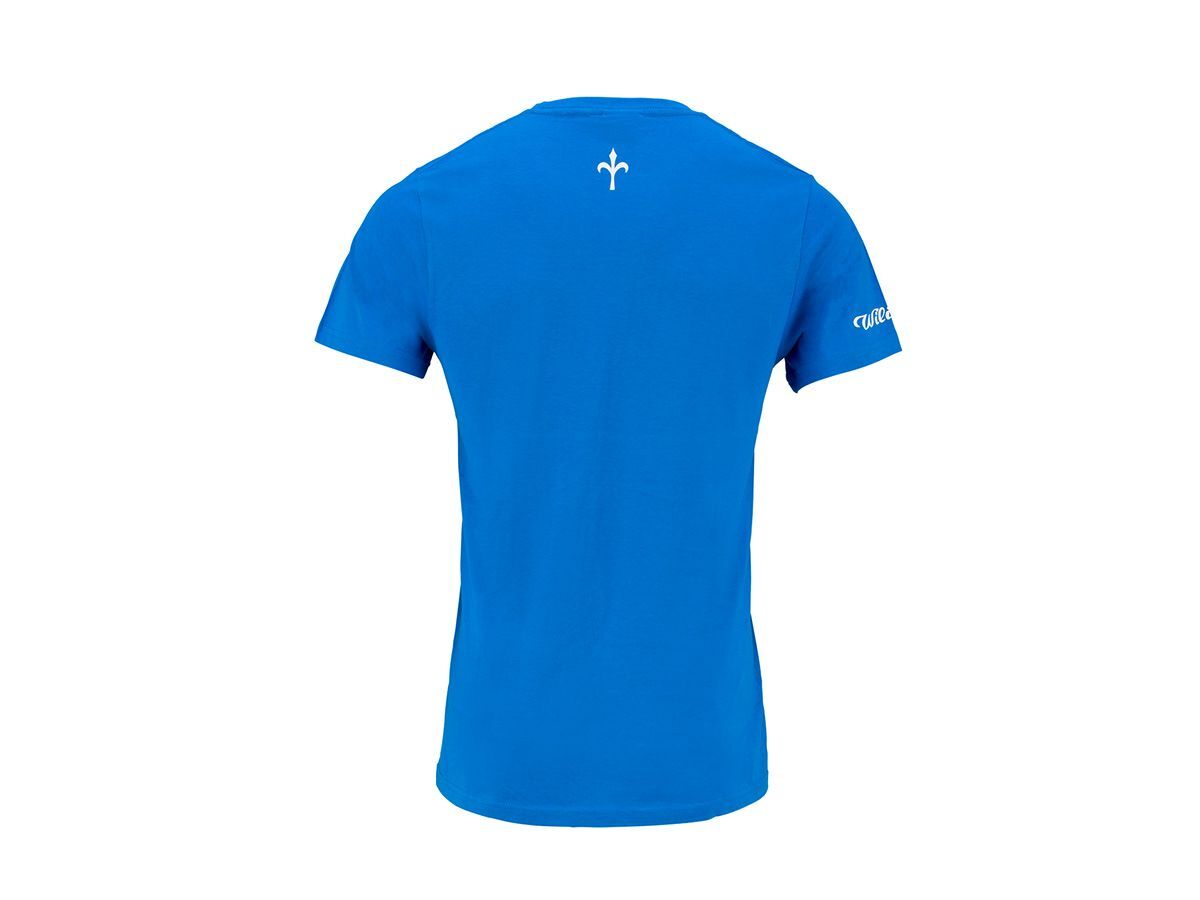 Wilier Triestina T-SHIRT #RAISETHEBAR 藍色