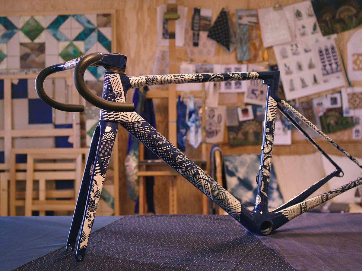 Wilier Triestina 0 SLR 爬坡車車架組 Unico Koralie 聯名款塗裝