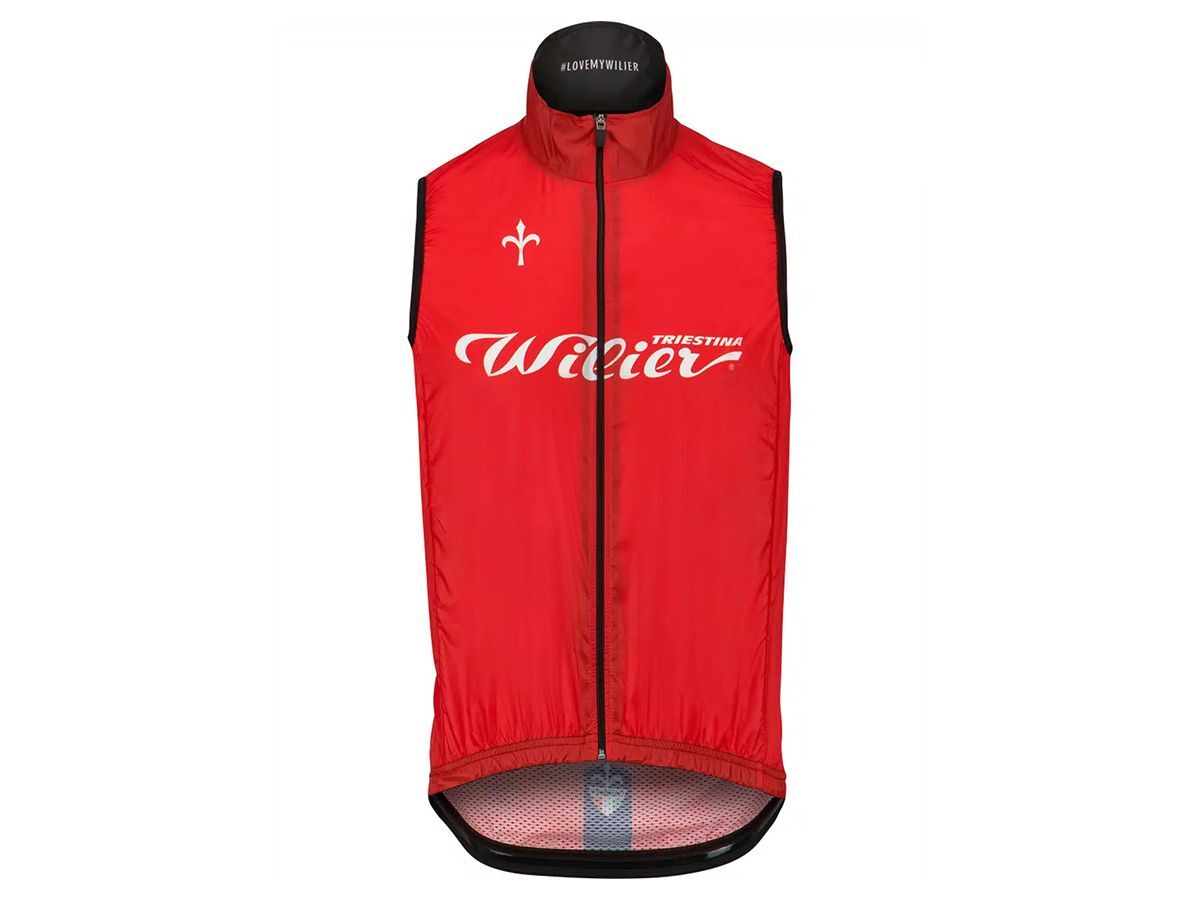 Wilier Triestina 防風背心 紅色