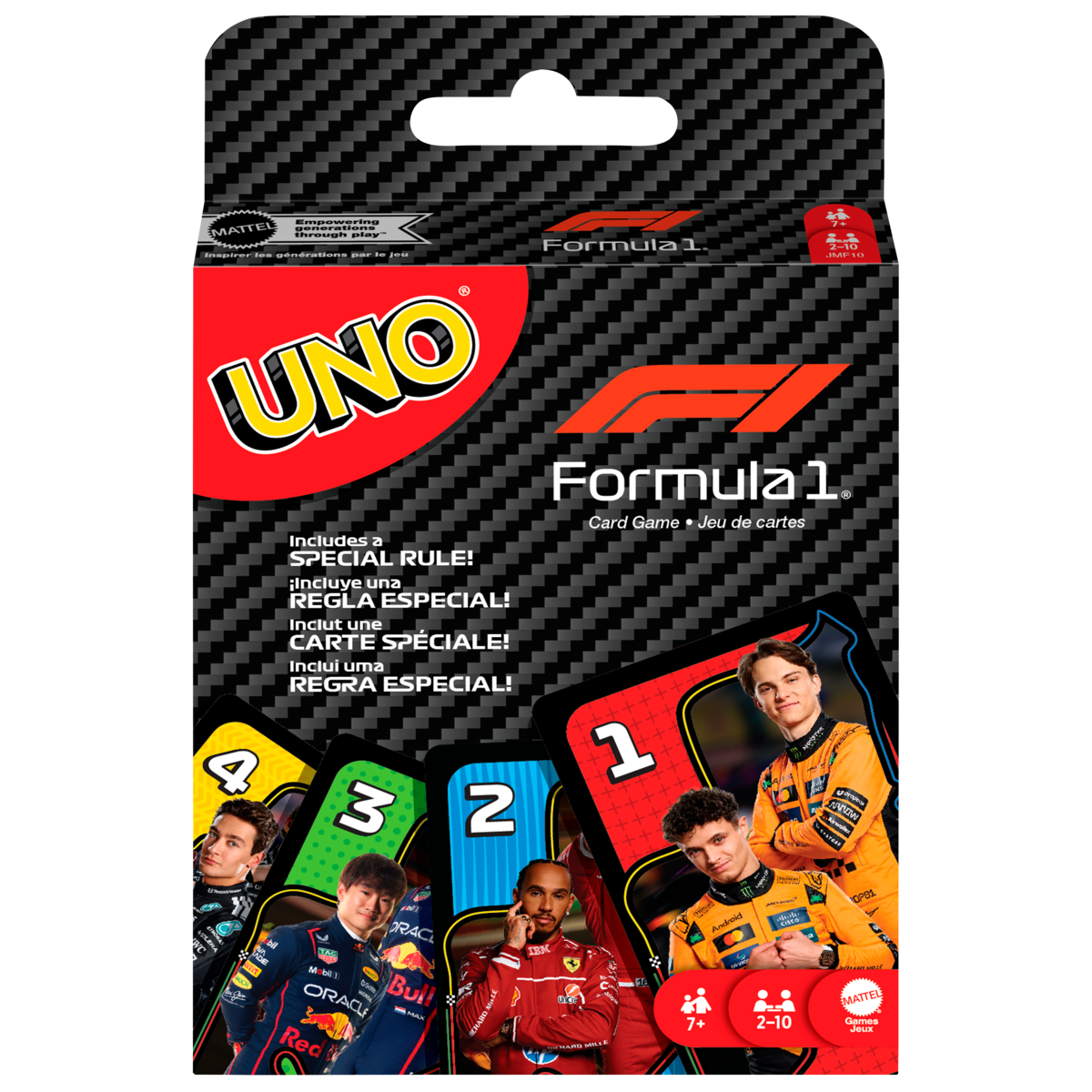 UNO卡牌遊戲 : F1賽車