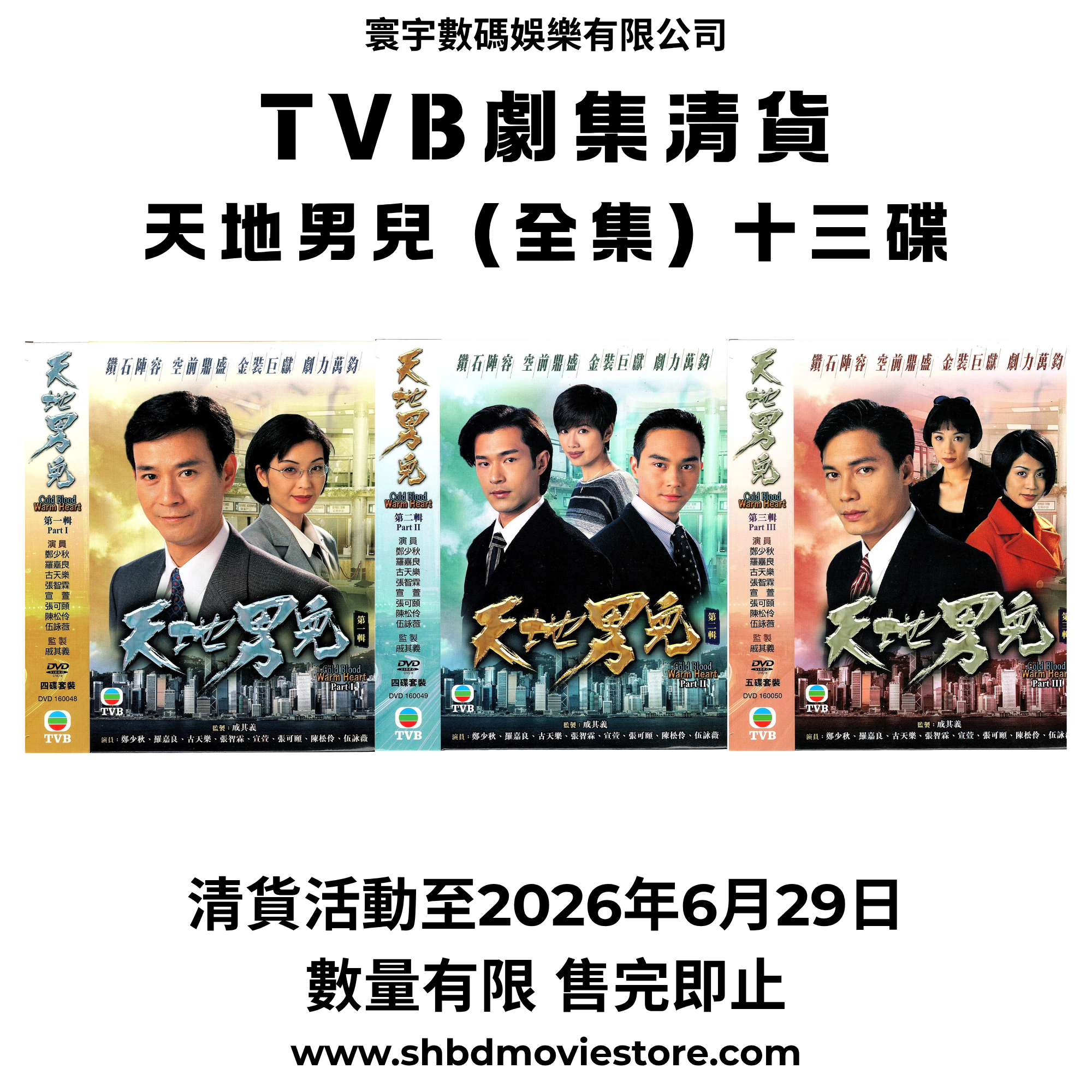 天地男兒 (全集) 十三碟 (DVD)