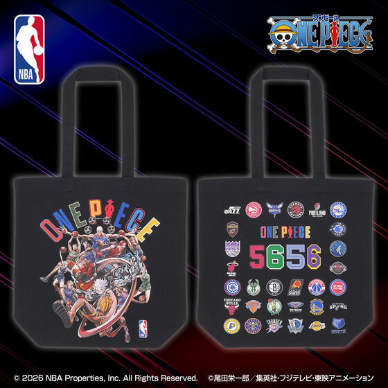 251692 Pbandai 預訂 2026/9月 ONE PIECE × NBA Tote Bag
