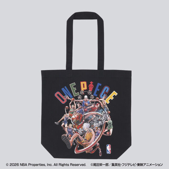 251692 Pbandai 預訂 2026/9月 ONE PIECE × NBA Tote Bag