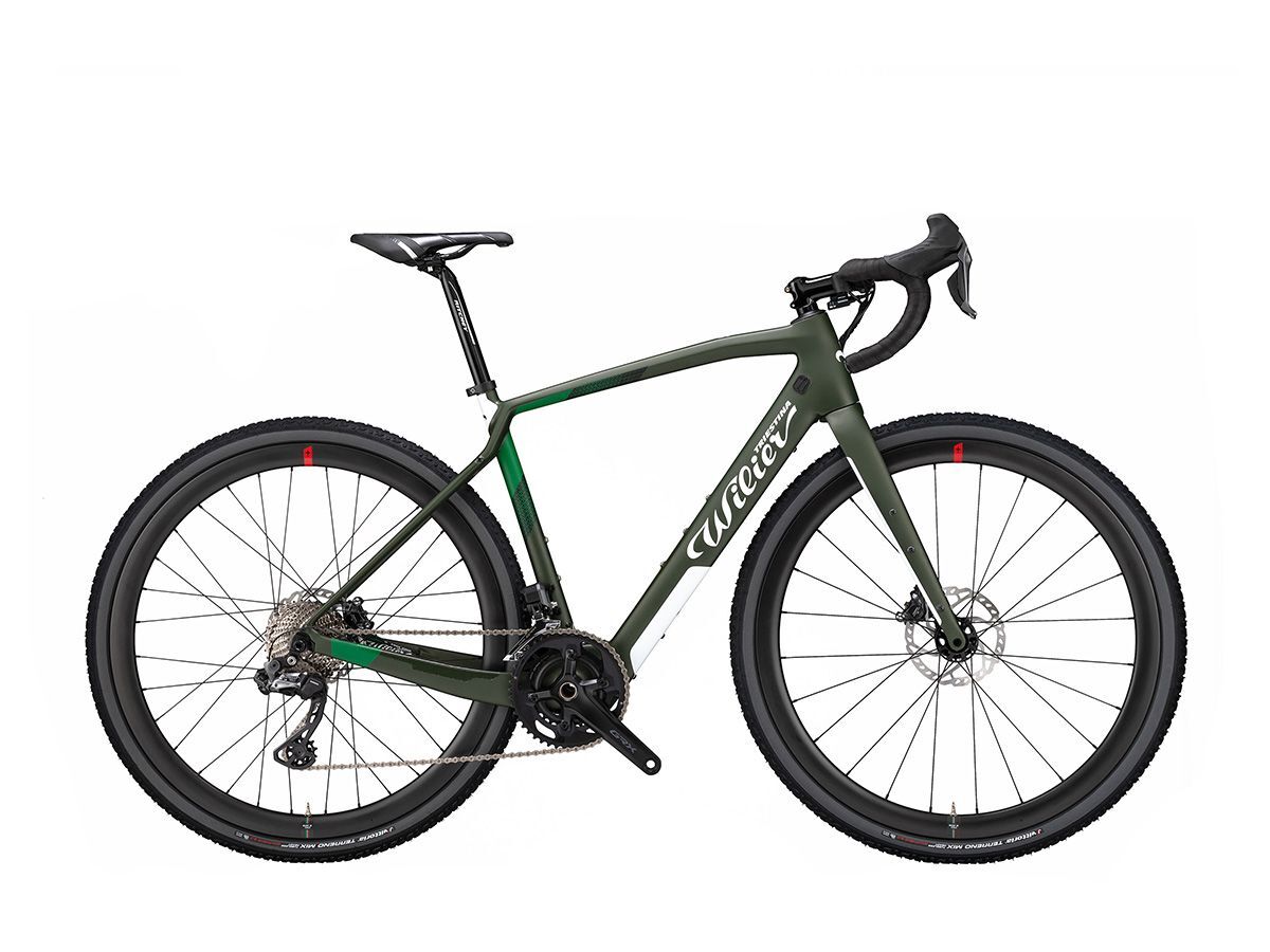 Wilier Triestina JENA Hybrid 電輔礫石車 軍墨綠/白