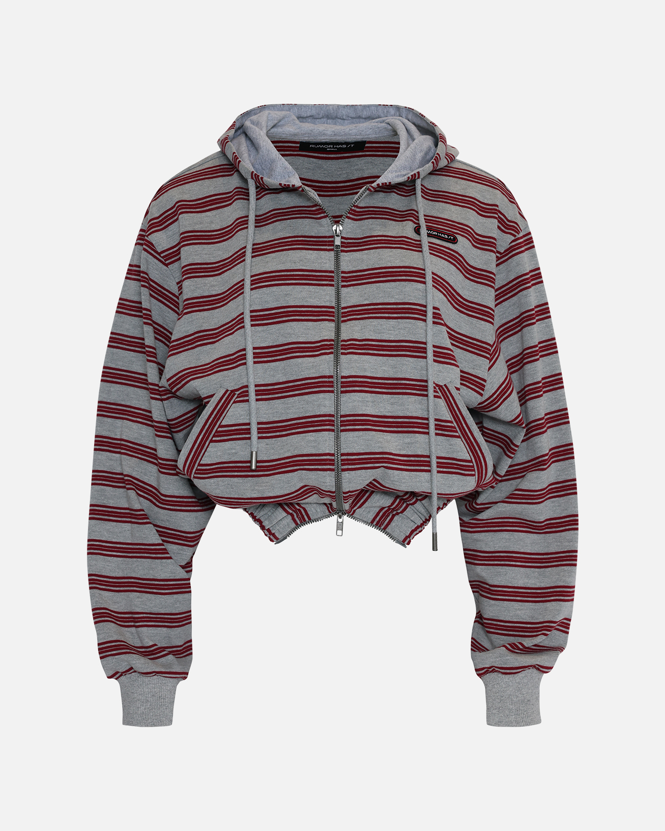 RHI Undone Cropped Hoodie
