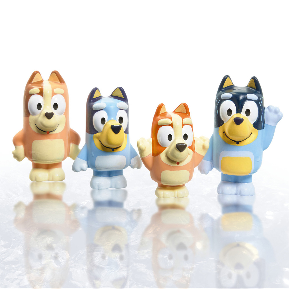 妙妙犬布麗 洗澡玩具-快樂家族噴水玩具