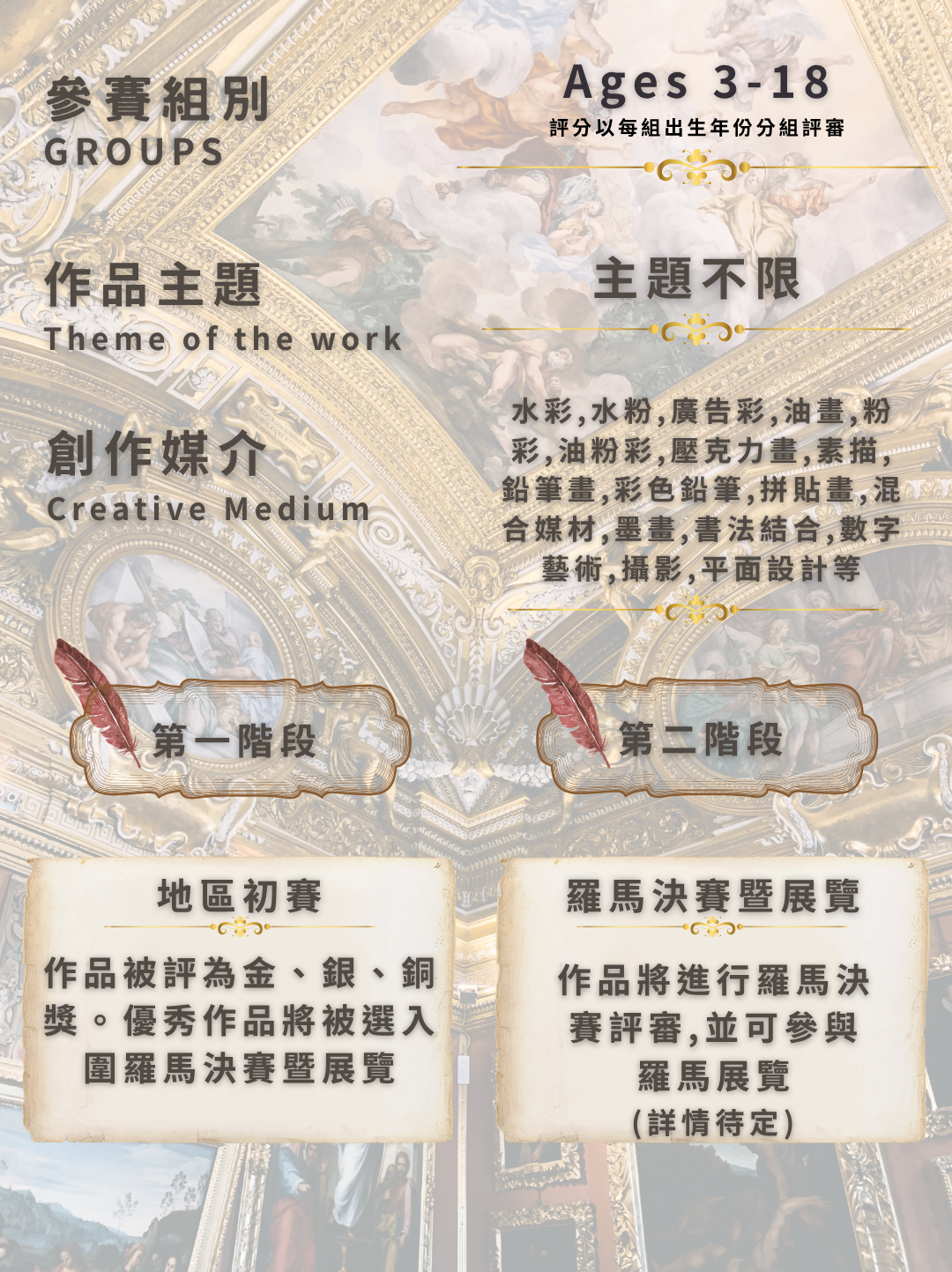 羅馬國際青少年藝術展2026作品主題