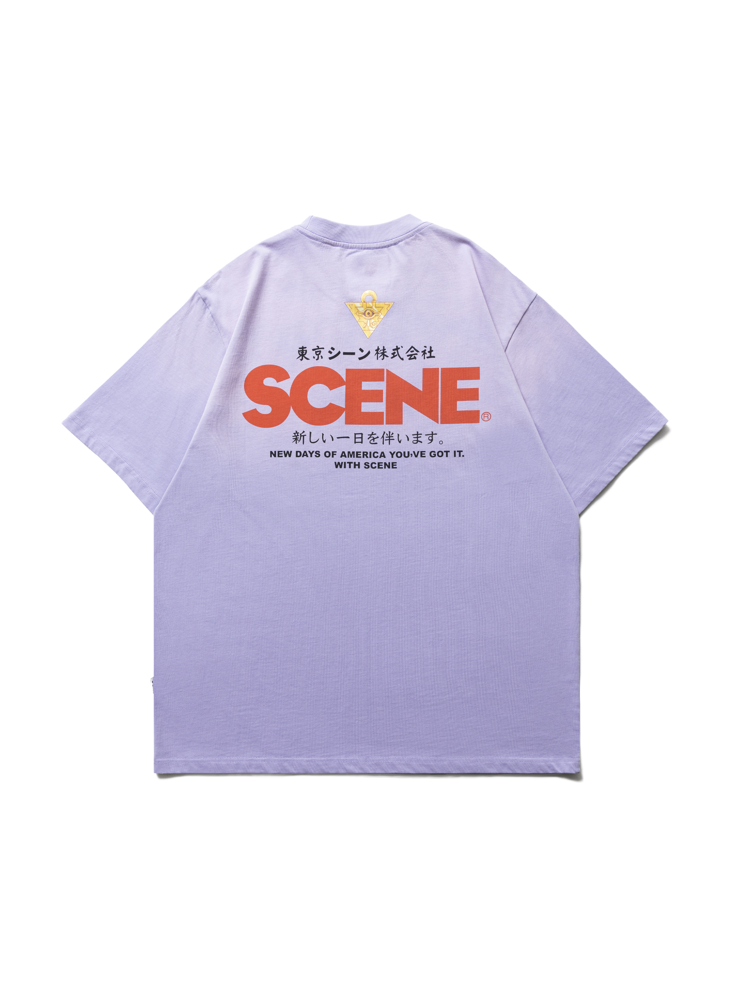 SC x YU-GI-OH_MUTO YUHI WASHED TEE // PUR