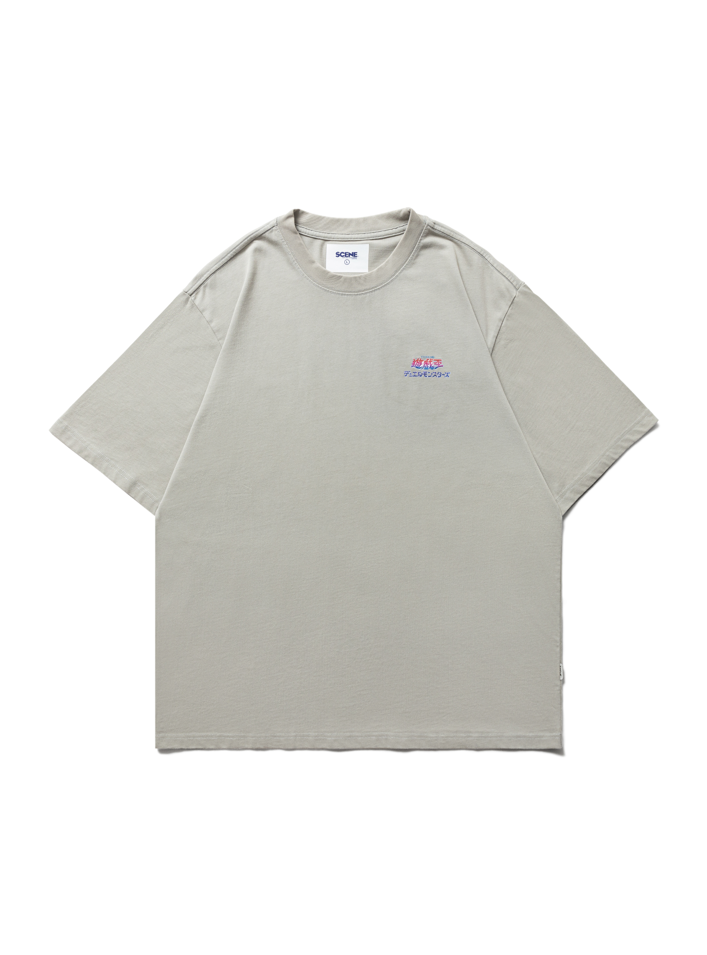 SC x YU-GI-OH WASHED CLASSIC TEE // GRY