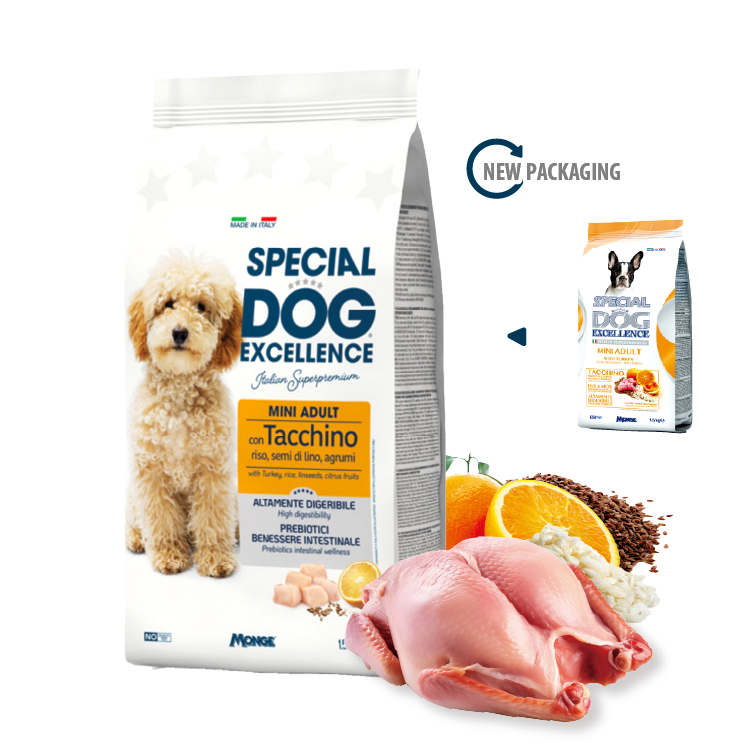 Special Dog Execellence 火雞柑橘小型成犬健體配方 1.5kg (SD-9763)