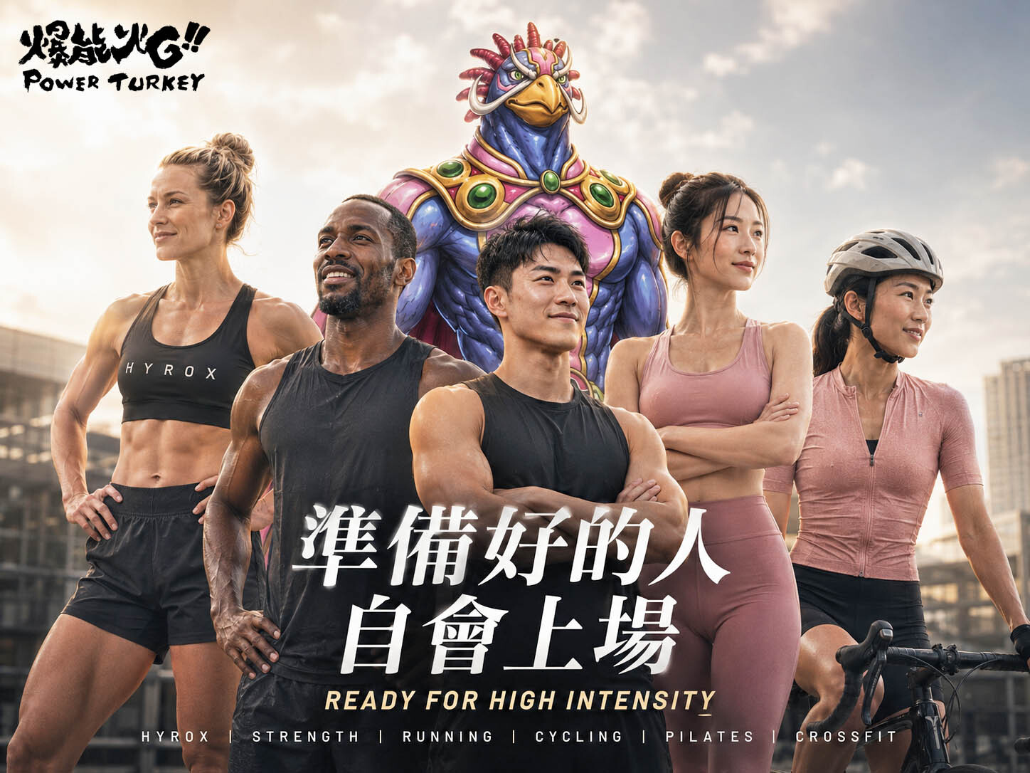 【火雞爆能肌肽飲】準備好的人 自會上場__MIGHTY GT TURKEY SHOT_爆能火G_趕食髦