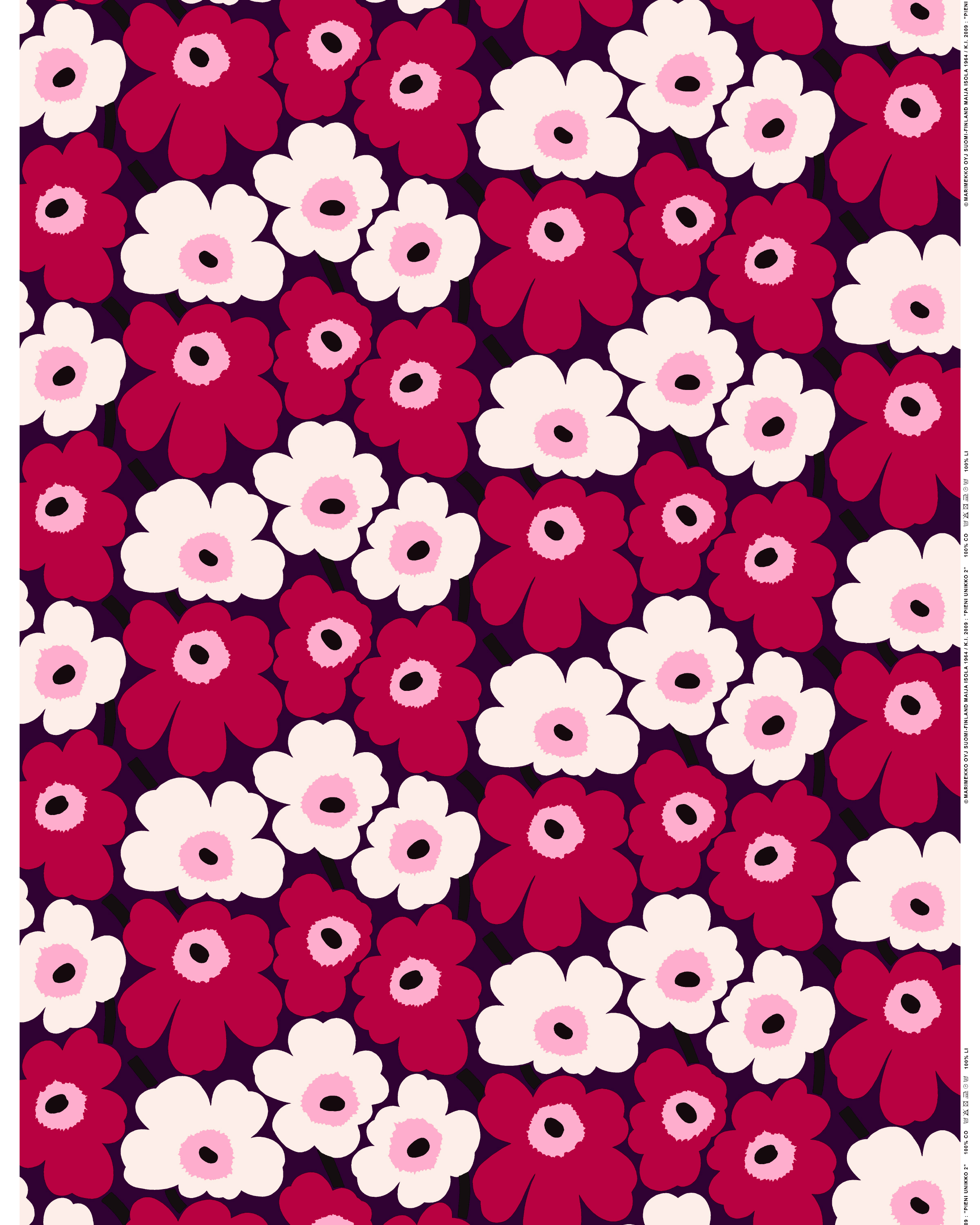 Pieni Unikko 印花布品