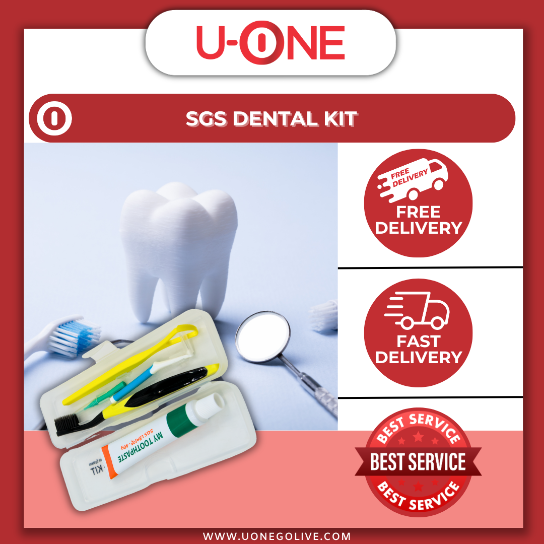 U-ONE | Korea | SGS Dental Kit | Toothbrush Set