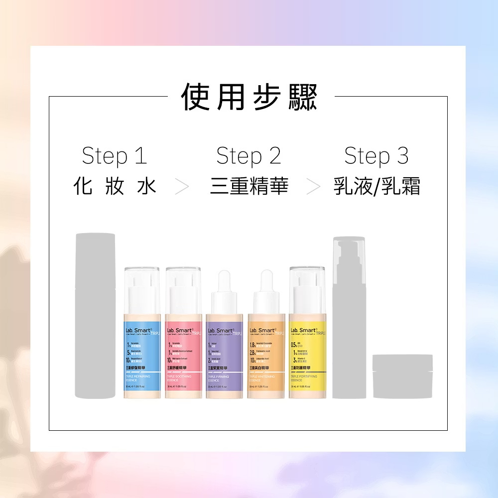 Dr.Hsieh達特醫 Lab Smart Triple 三重美白精華30ml 橙色