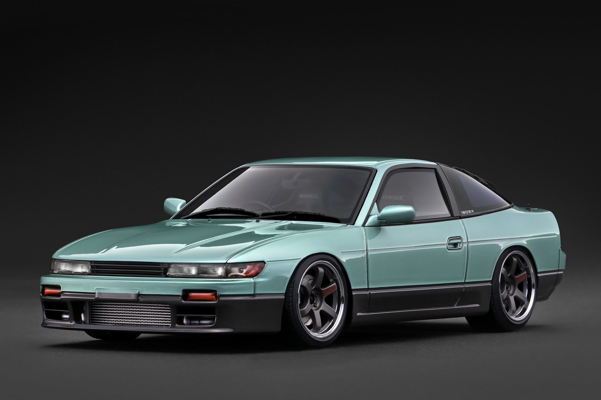 預訂 (訂金$300) (預訂價$2214) :1/18 IG Nissan Sileighty Green / Grey (IG4070)