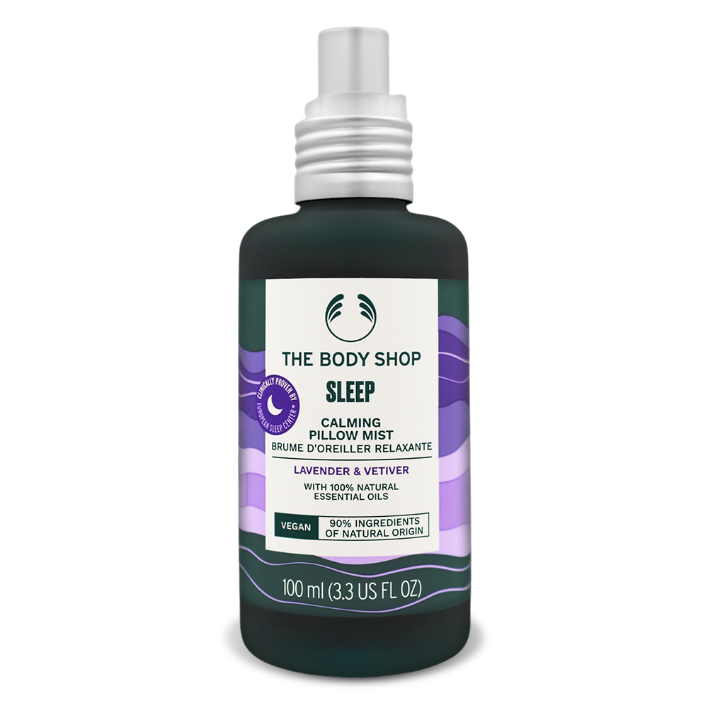 THE BODY SHOP 靜舒心舒眠噴霧(100ml)-國際航空版