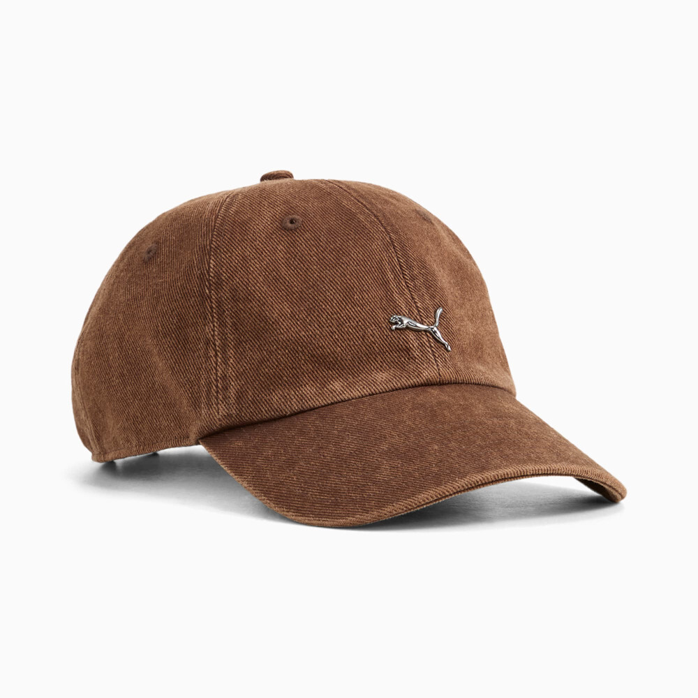 PUMA 帽子 流行系列 METAL 咖啡牛仔 老帽 棒球帽 02596808