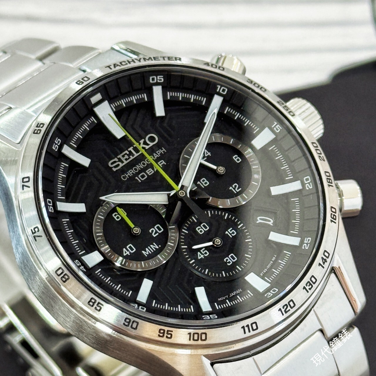 【SEIKO 精工】CS系列 賽車元素三眼計時腕錶 8T63-00Y0D 41mm 現代鐘錶