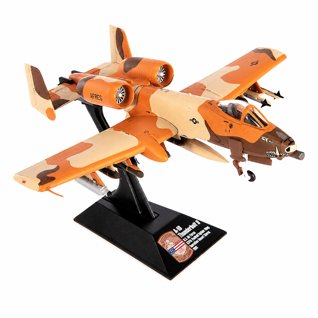 JC wings 1/144 美國空軍 A-10「雷電II」攻擊機 1990年第917戰術戰鬥機聯隊「沙漠風暴」行動76-0552