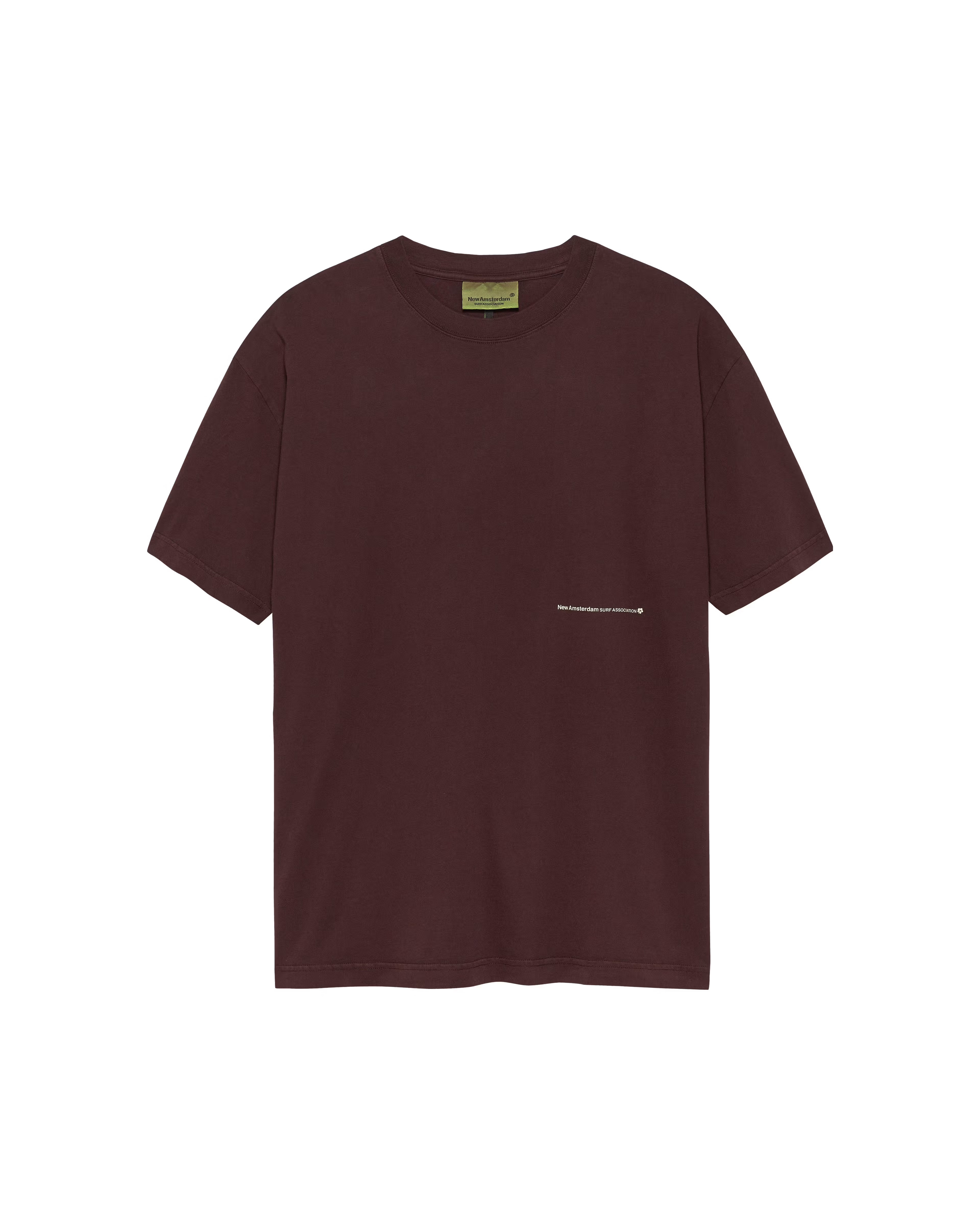 NEW AMSTERDAM SURF ASSOCIATION｜HIBISCUS TEE WALNUT