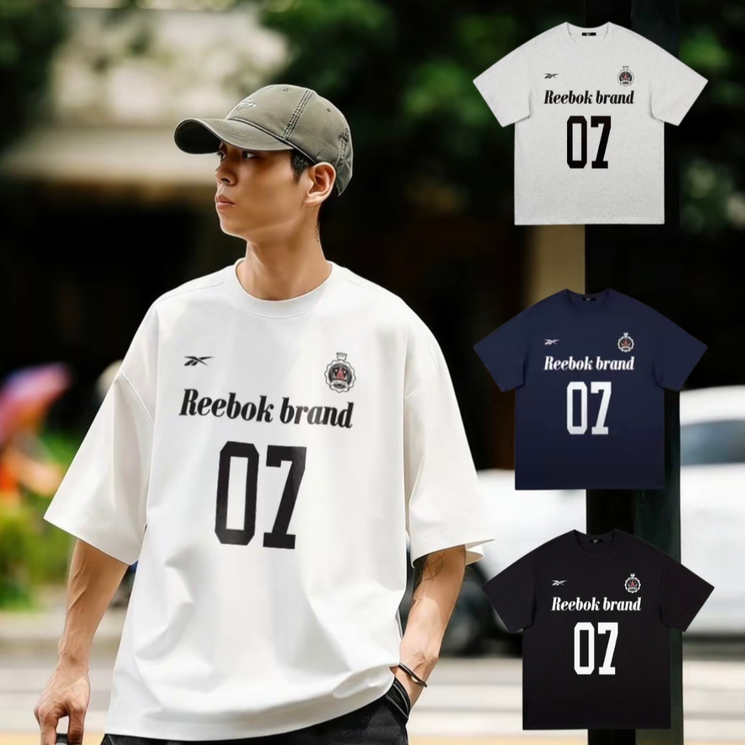 『預購商品』Reebok 美式復古徽章 寬鬆短踢 26SRMY14U