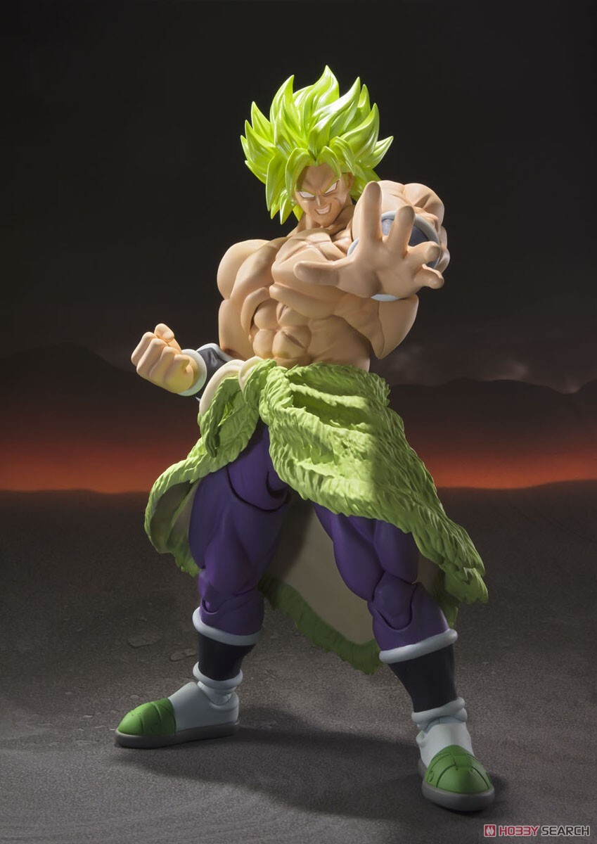 萬代 SHF 超級賽亞人布羅利 七龍珠超 可動完成品