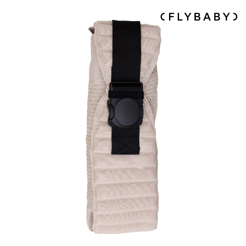 Flybaby  Air 輕便透氣嬰兒揹巾_奶油白
