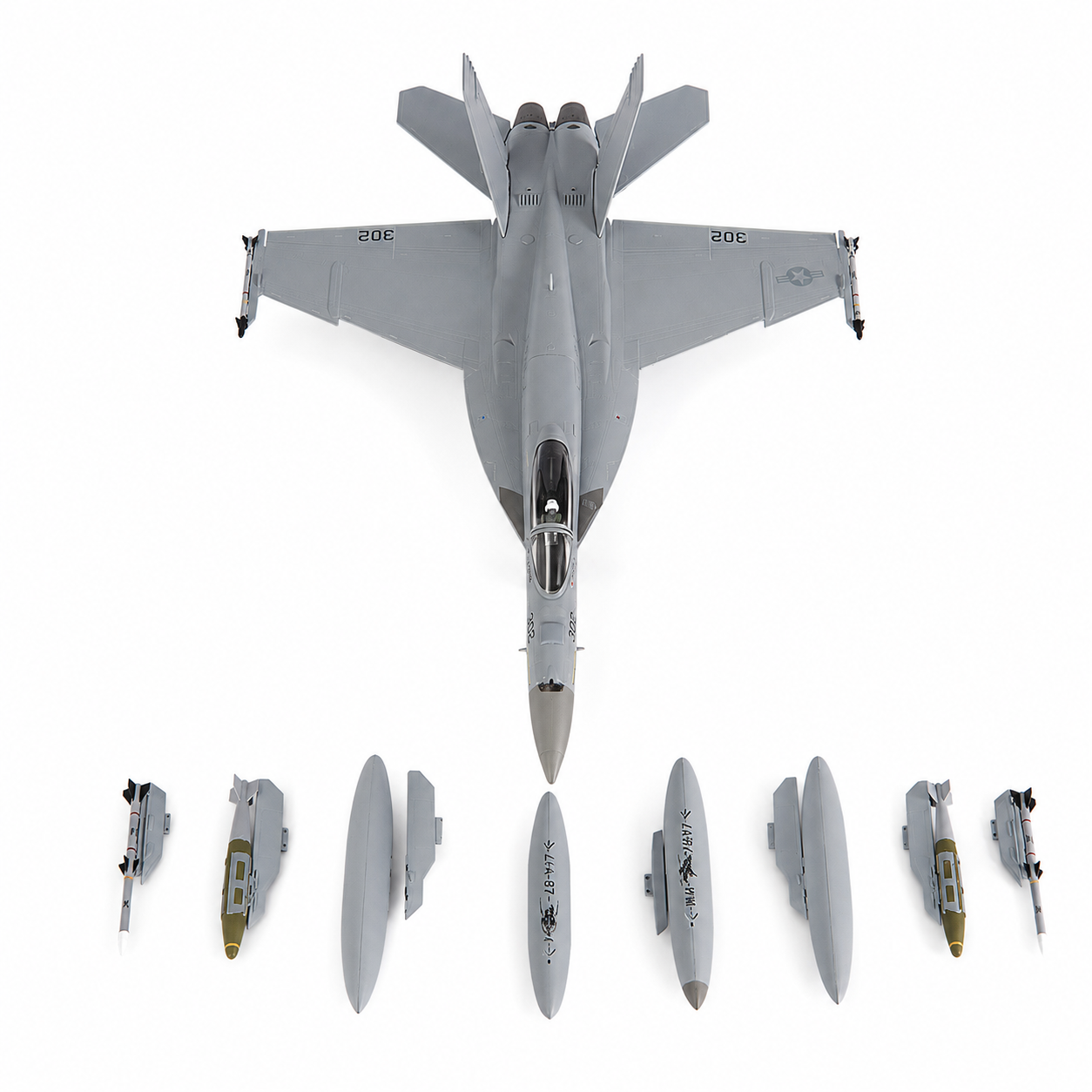 JC wings 1/72 美國海軍 F/A-18E超級大黃蜂 VFA-87 2017年「金勇士」中隊