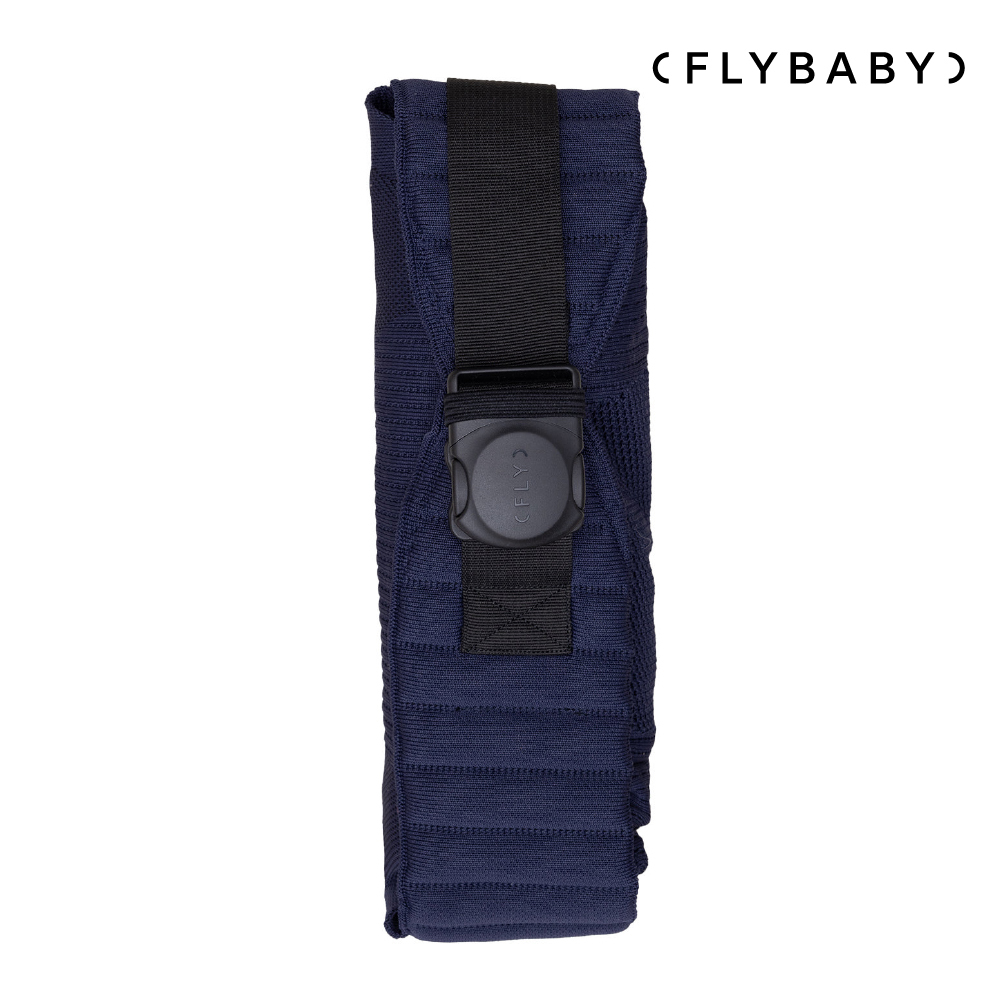 Flybaby  Air 輕便透氣嬰兒揹巾_牛津藍