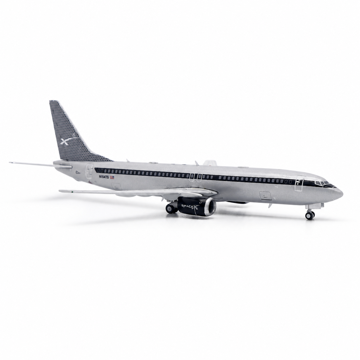 JC wings 1/400 SpaceX 波音737-800 N154TS