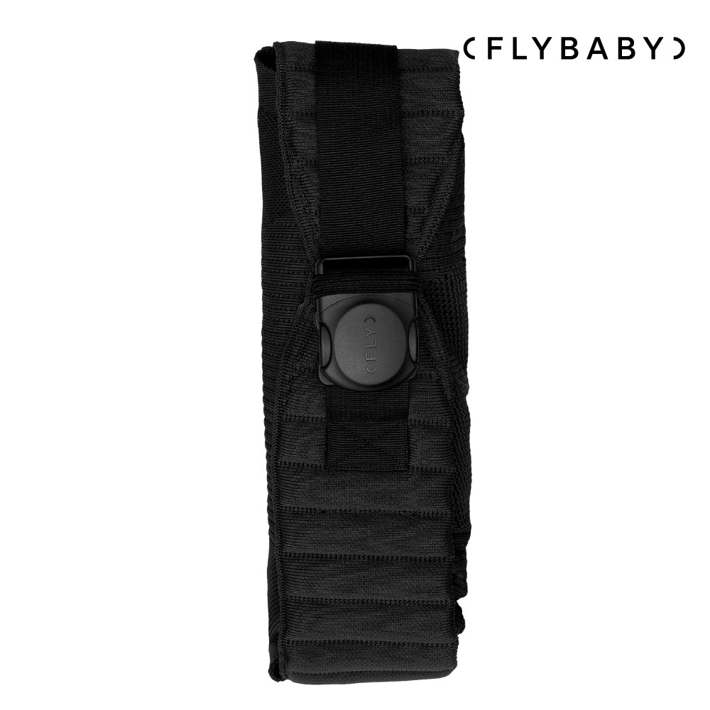 Flybaby  Air 輕便透氣嬰兒揹巾_氣質黑