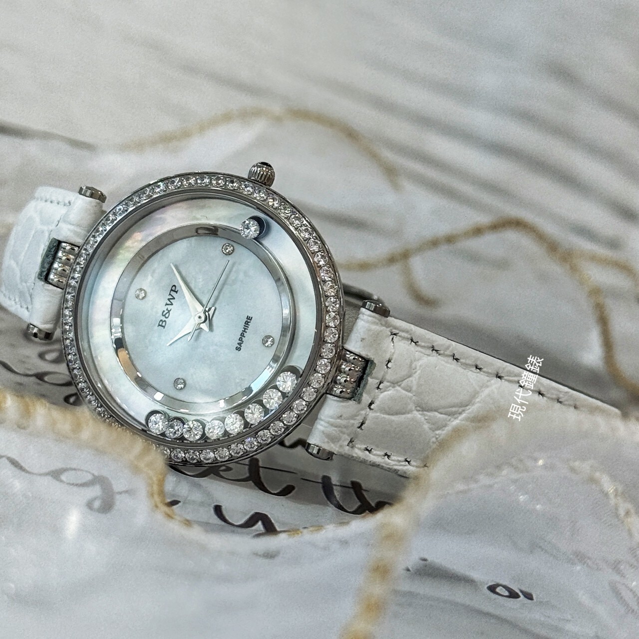 【B&WP】快樂鑽系列 晶鑽優雅美學女錶 BWP61253AARG 32mm 現代鐘錶