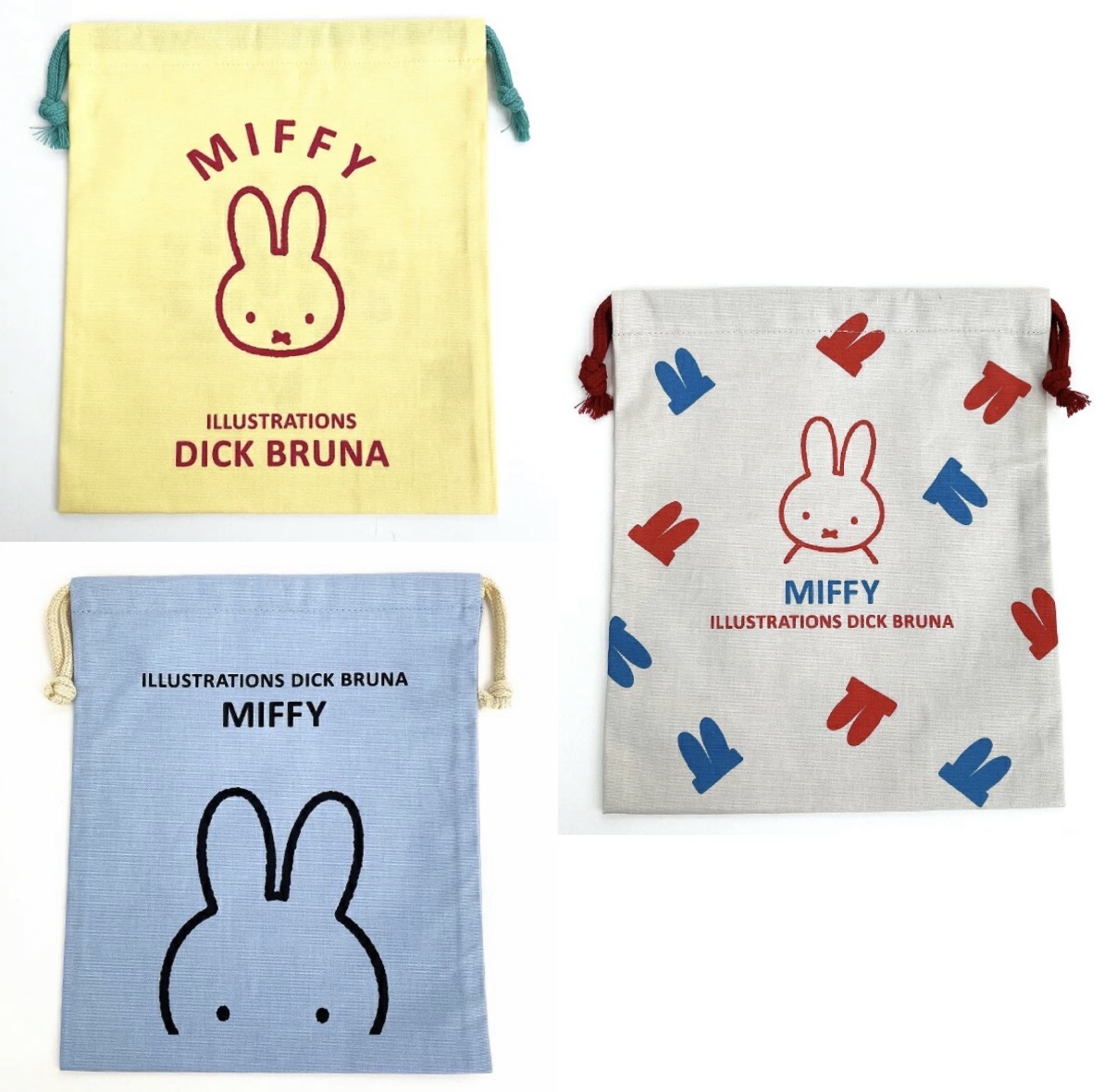 JP Miffy 造型索袋 L 1343 1299 1329 1312 1305 1336