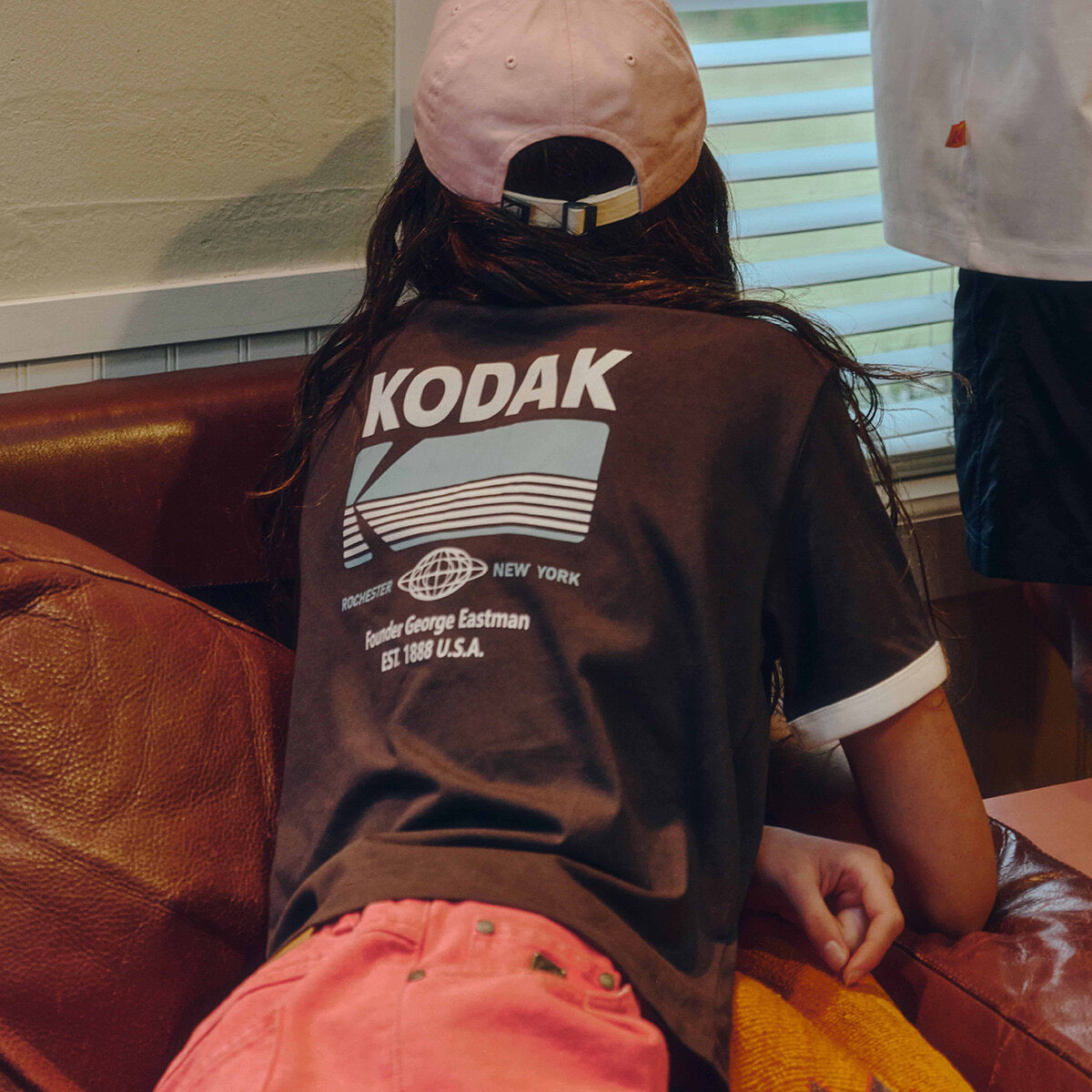 KODAK Breezepop Big Graphic Short Sleeve T-Shirt Women