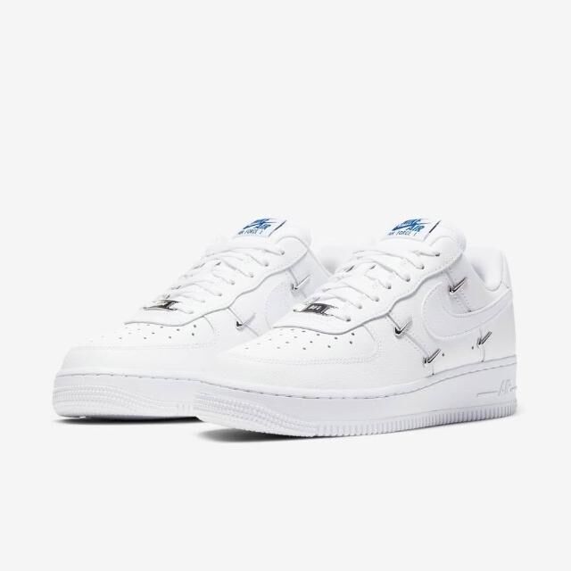 Nike Air Force 1 全白小銀勾