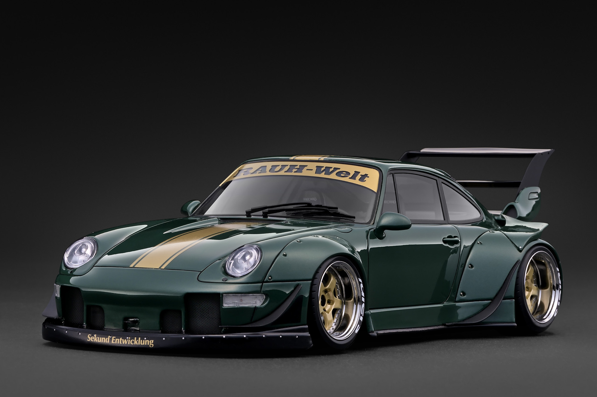 預訂 (訂金$300) (預訂價$2214) :1/18 IG RWB 993 Green Metallic (IG4145)