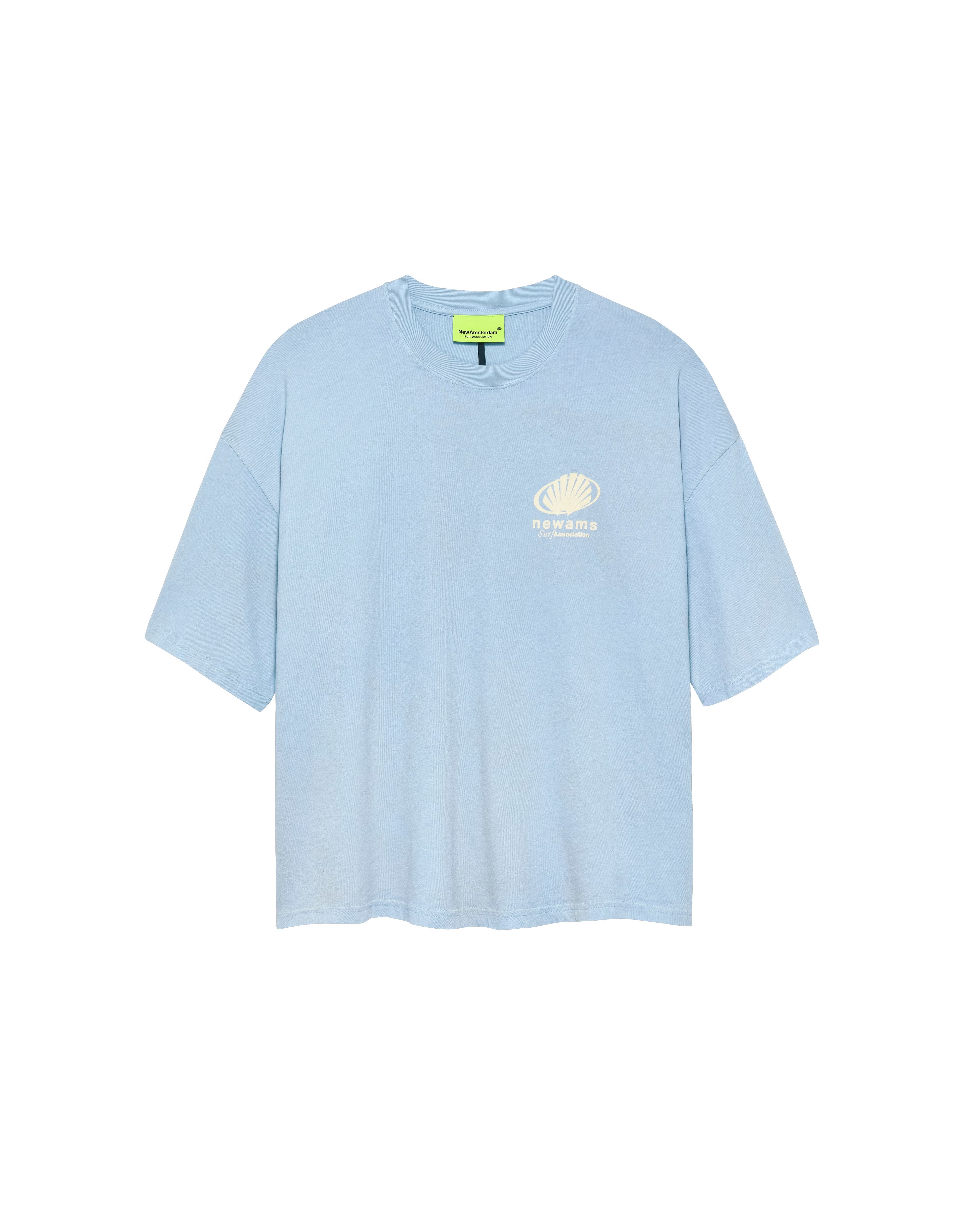 NEW AMSTERDAM SURF ASSOCIATION｜CORPORATE LOGO TEE BABY BLUE