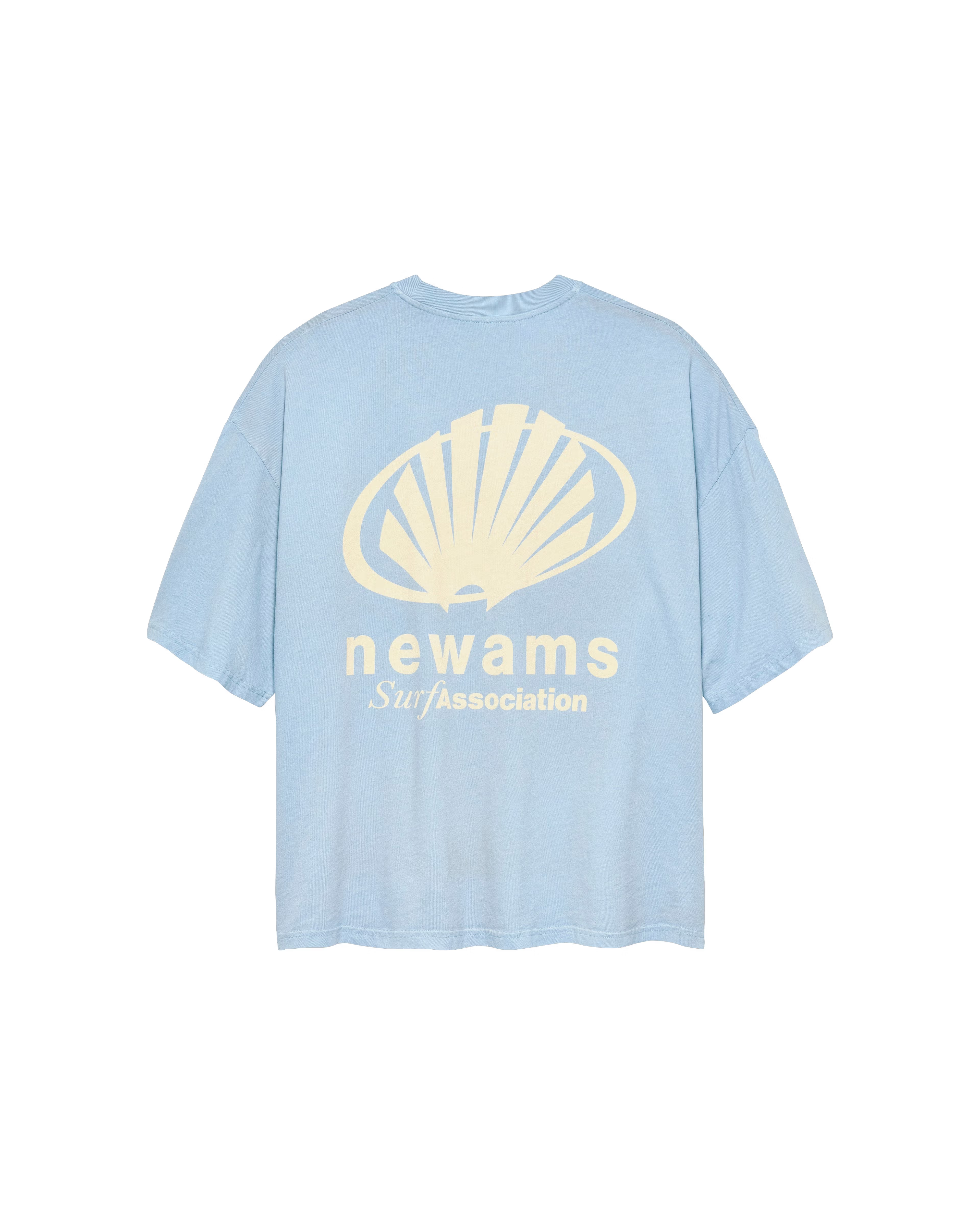 NEW AMSTERDAM SURF ASSOCIATION｜CORPORATE LOGO TEE BABY BLUE