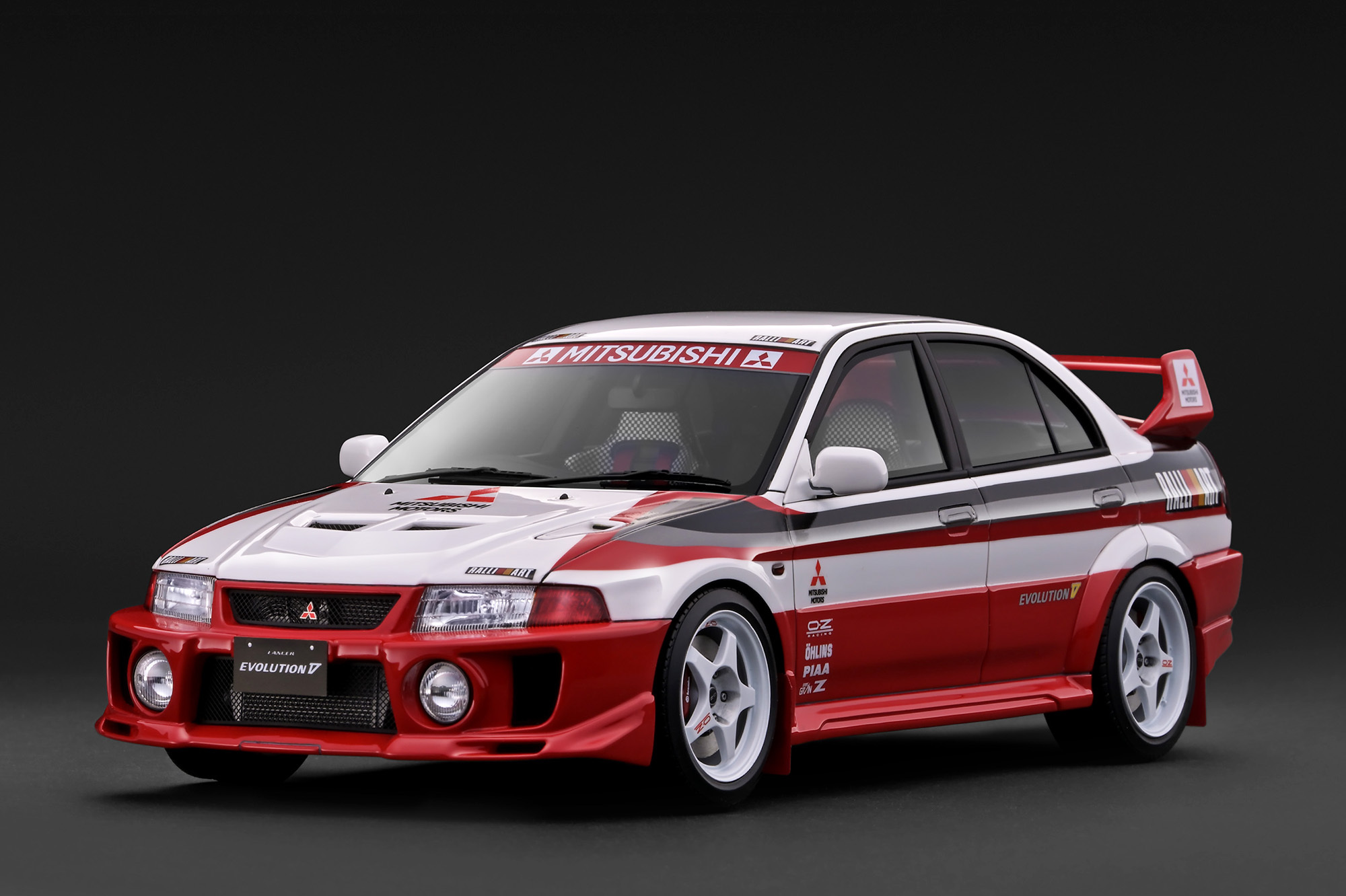 預訂 (訂金$300) (預訂價$2214) :1/18 IG Mitsubishi LANCER EVOLUTION V (CP9A) White/Red (IG4021)