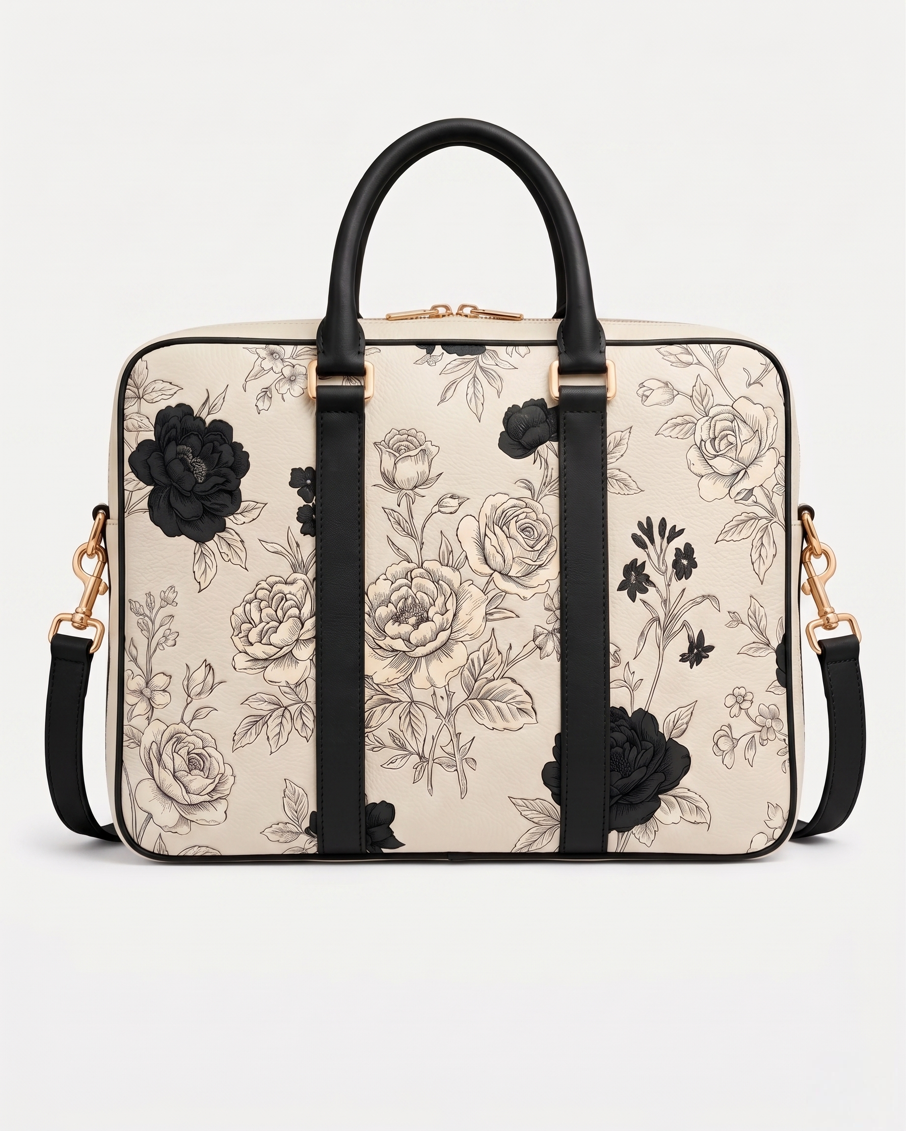 Rosé Garden Briefcase