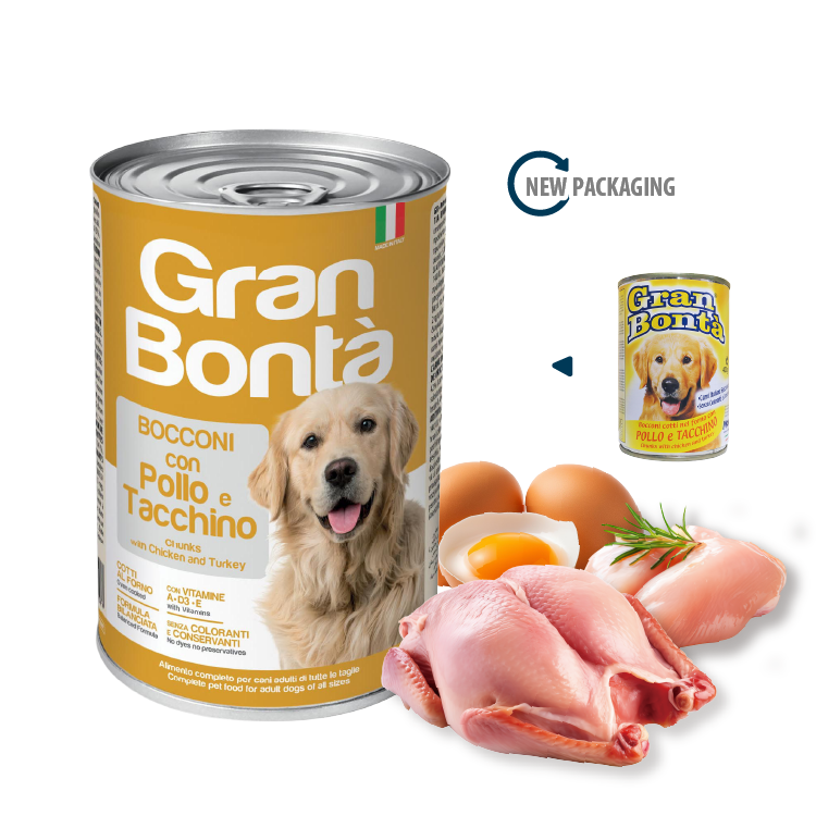 Gran Bonta｜Chicken & Turkey 火鳳滑雞 400g  (GB-41584)